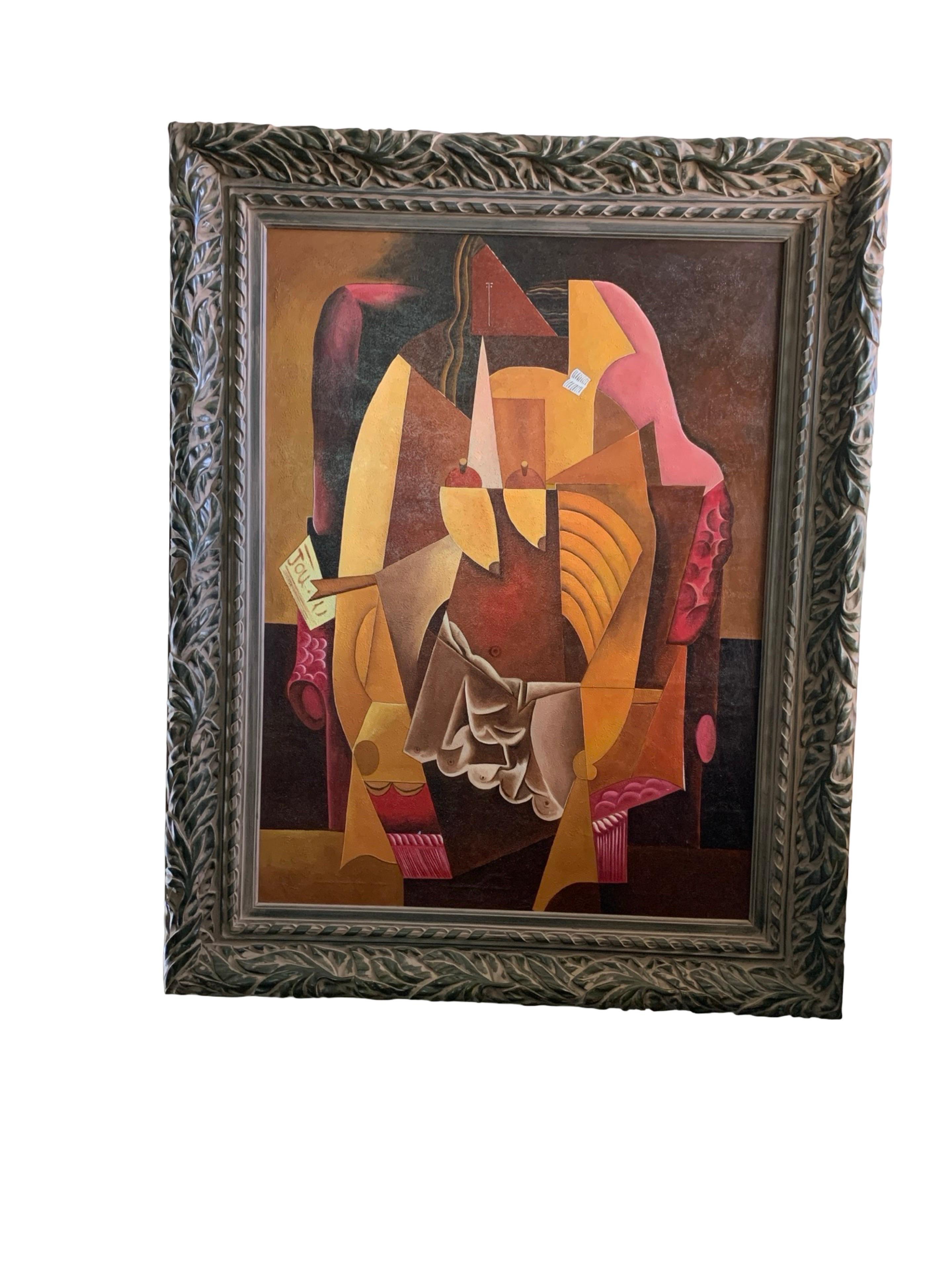 Peinture de style Picasso 
