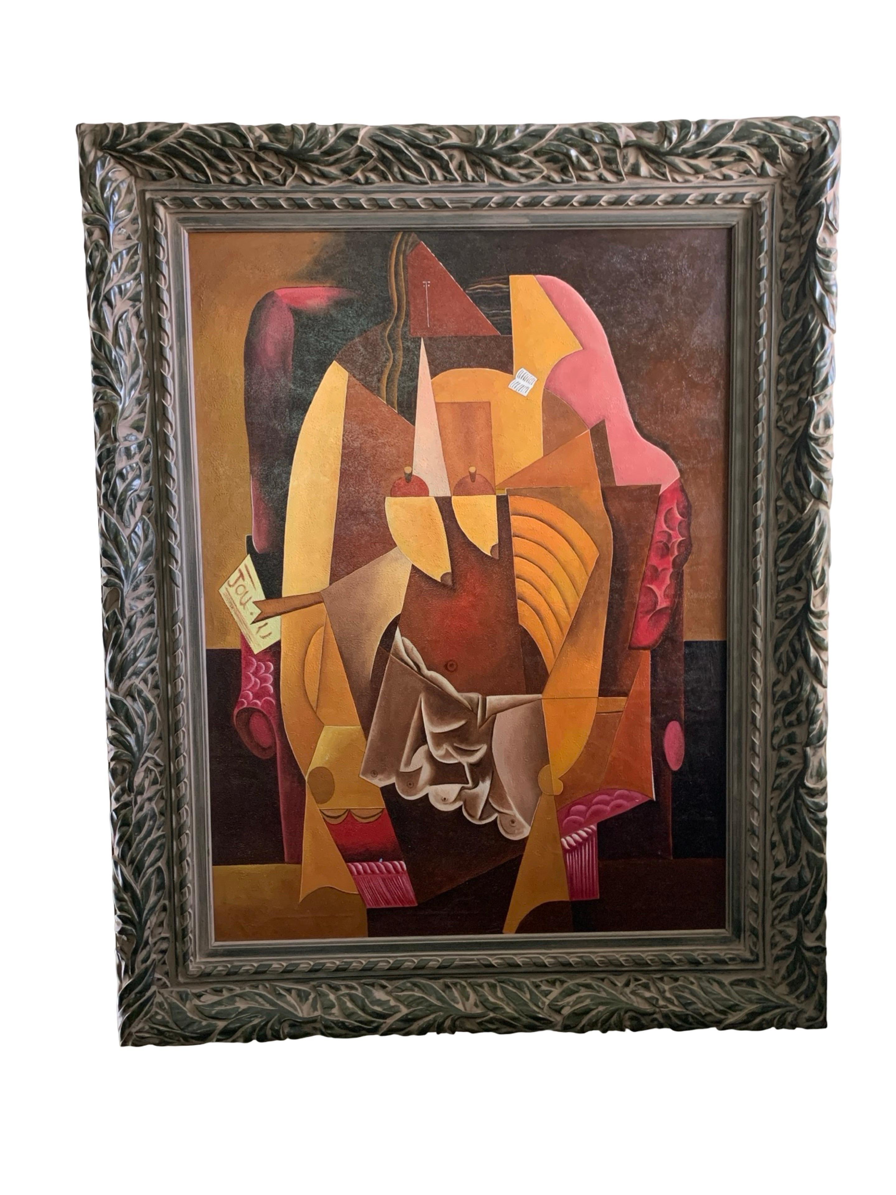 Peinture de style Picasso 
