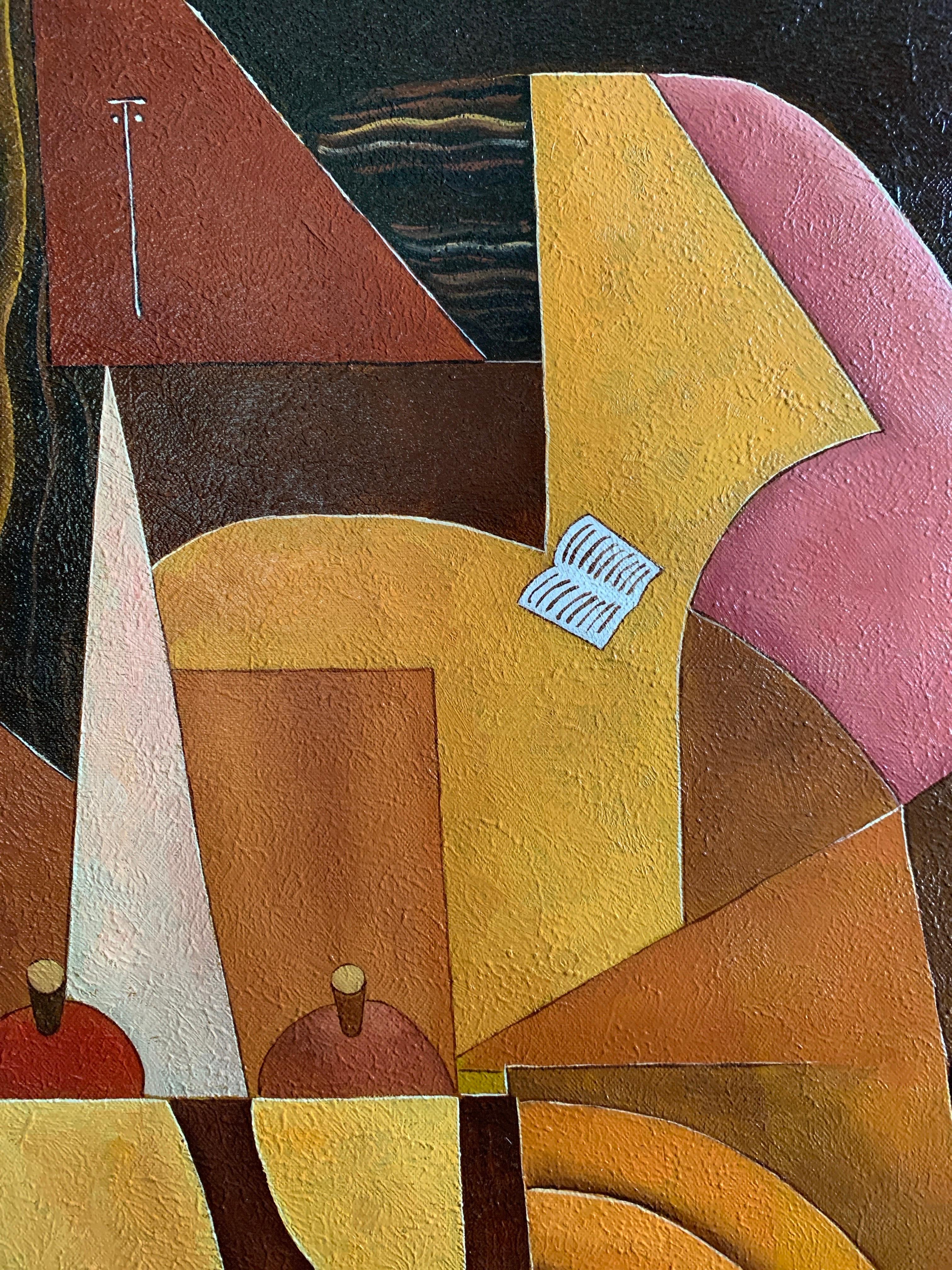 Peinture de style Picasso 
