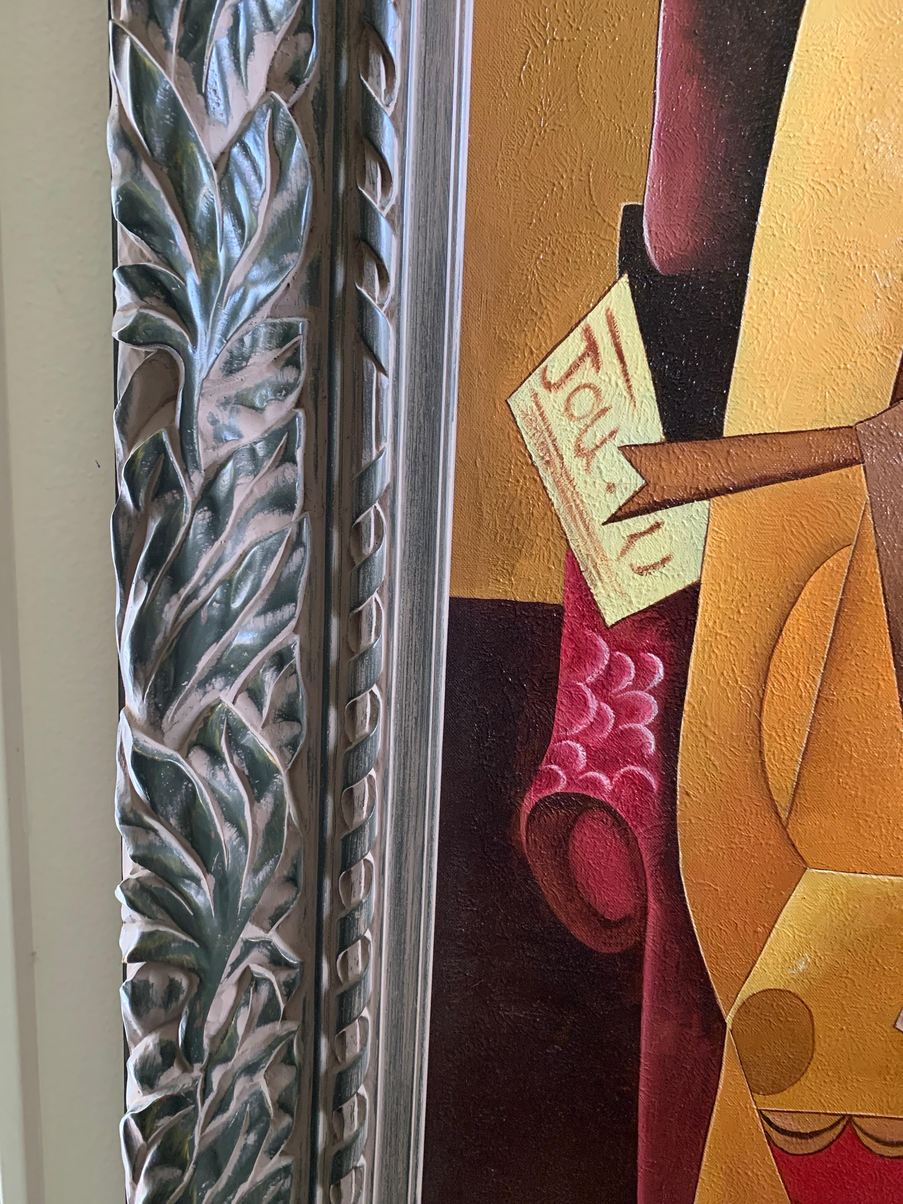 Peinture de style Picasso 