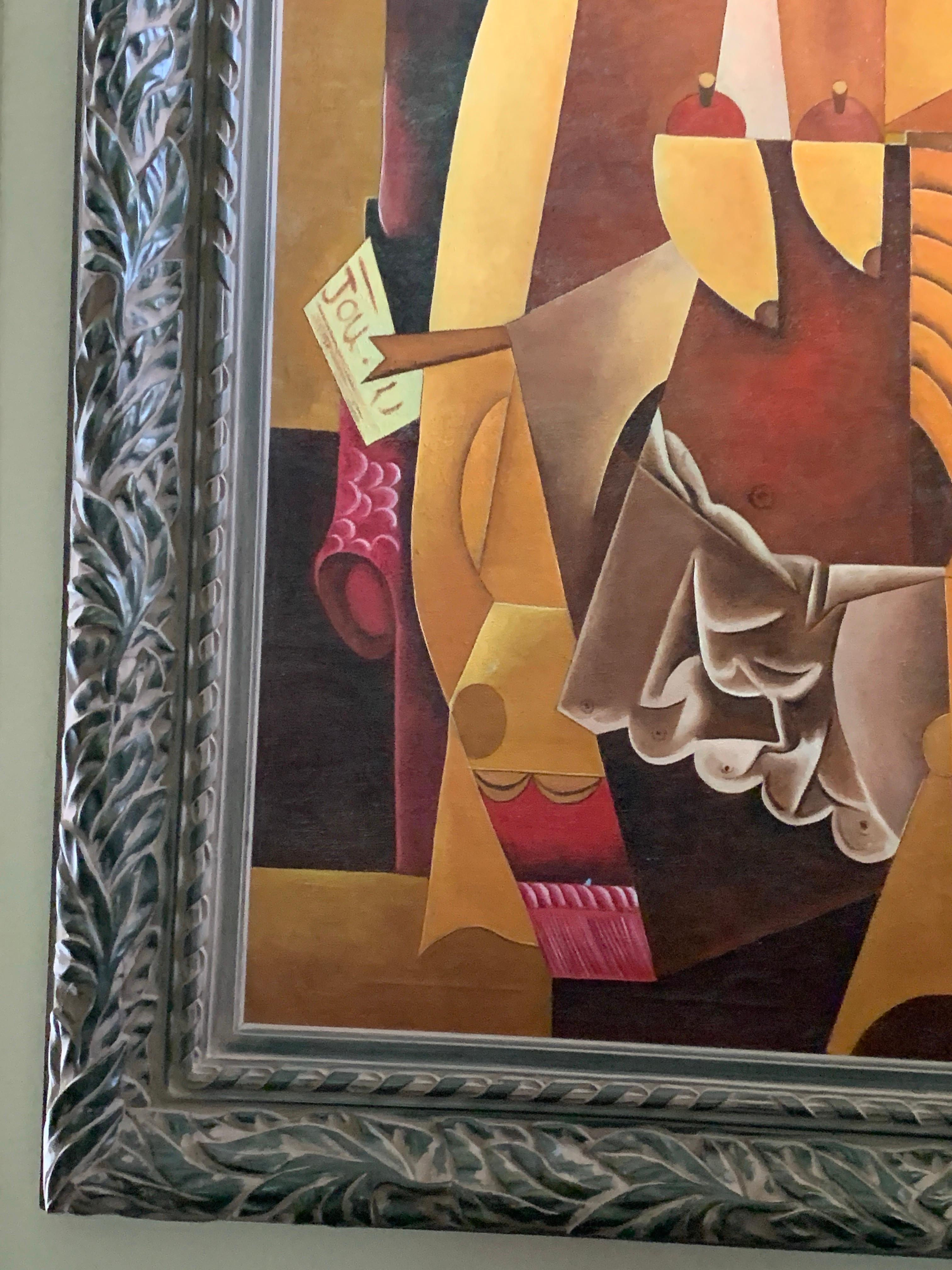 Moderne Peinture de style Picasso 