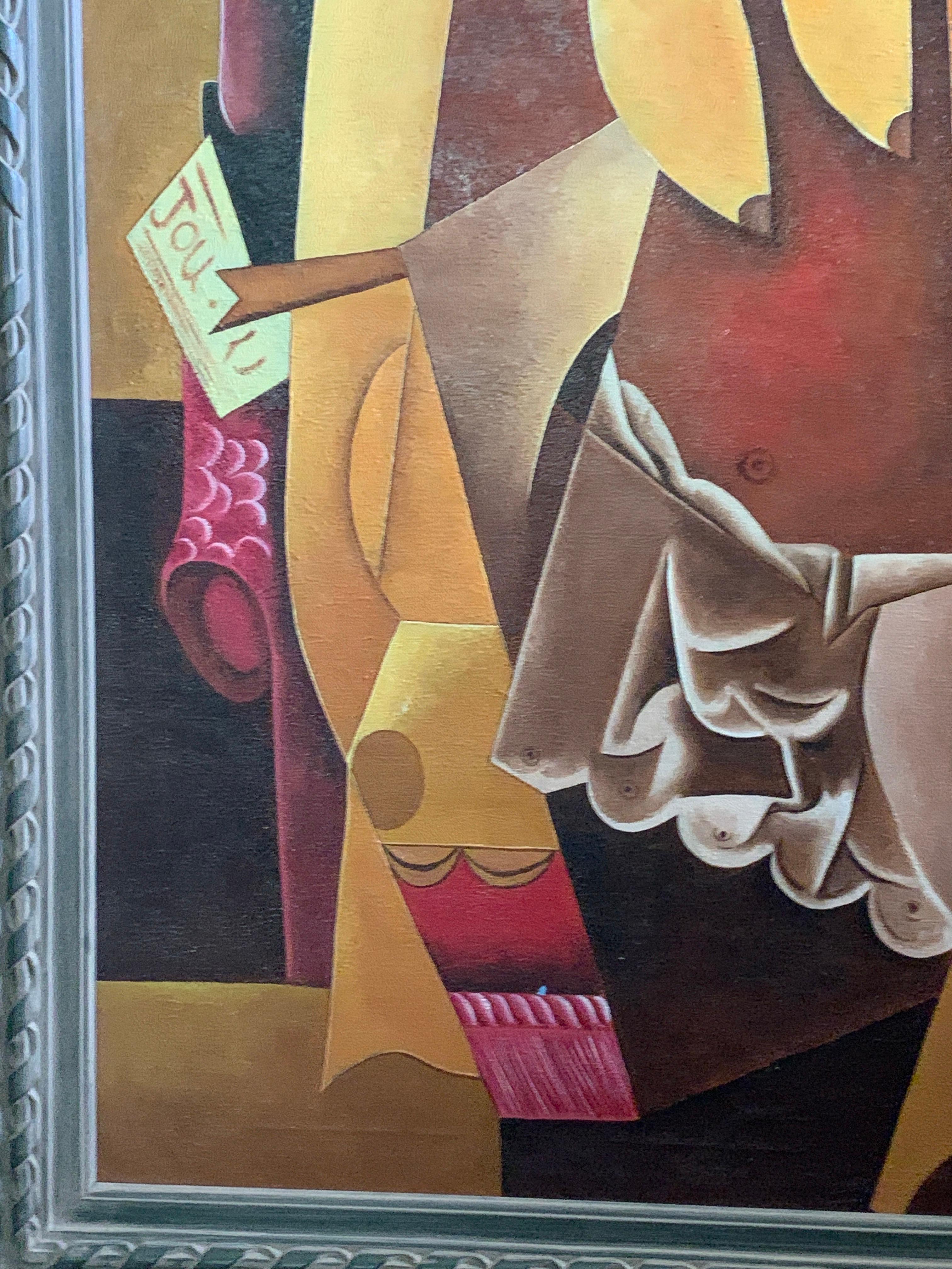 Inconnu Peinture de style Picasso 