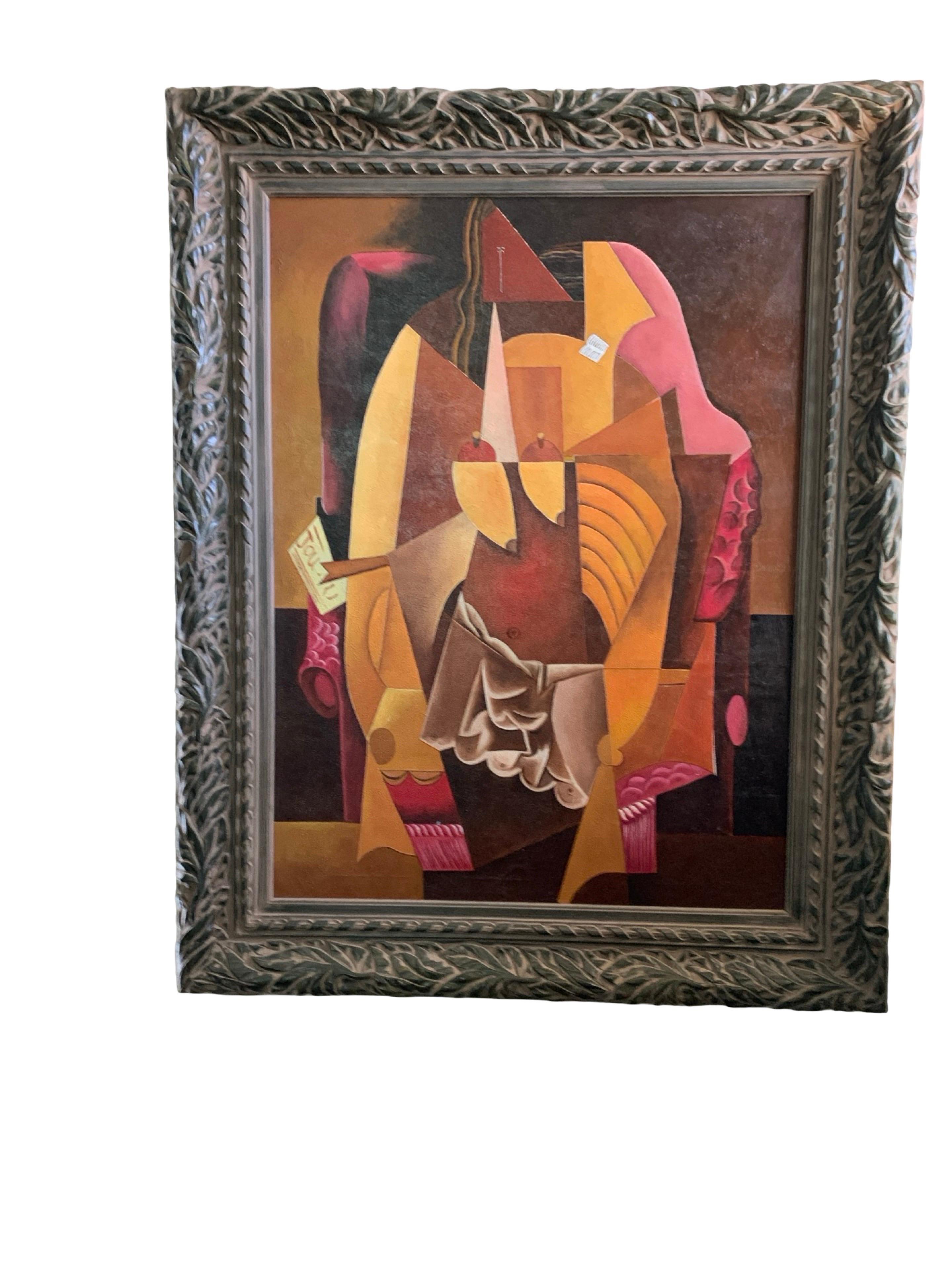 Peint à la main Peinture de style Picasso 