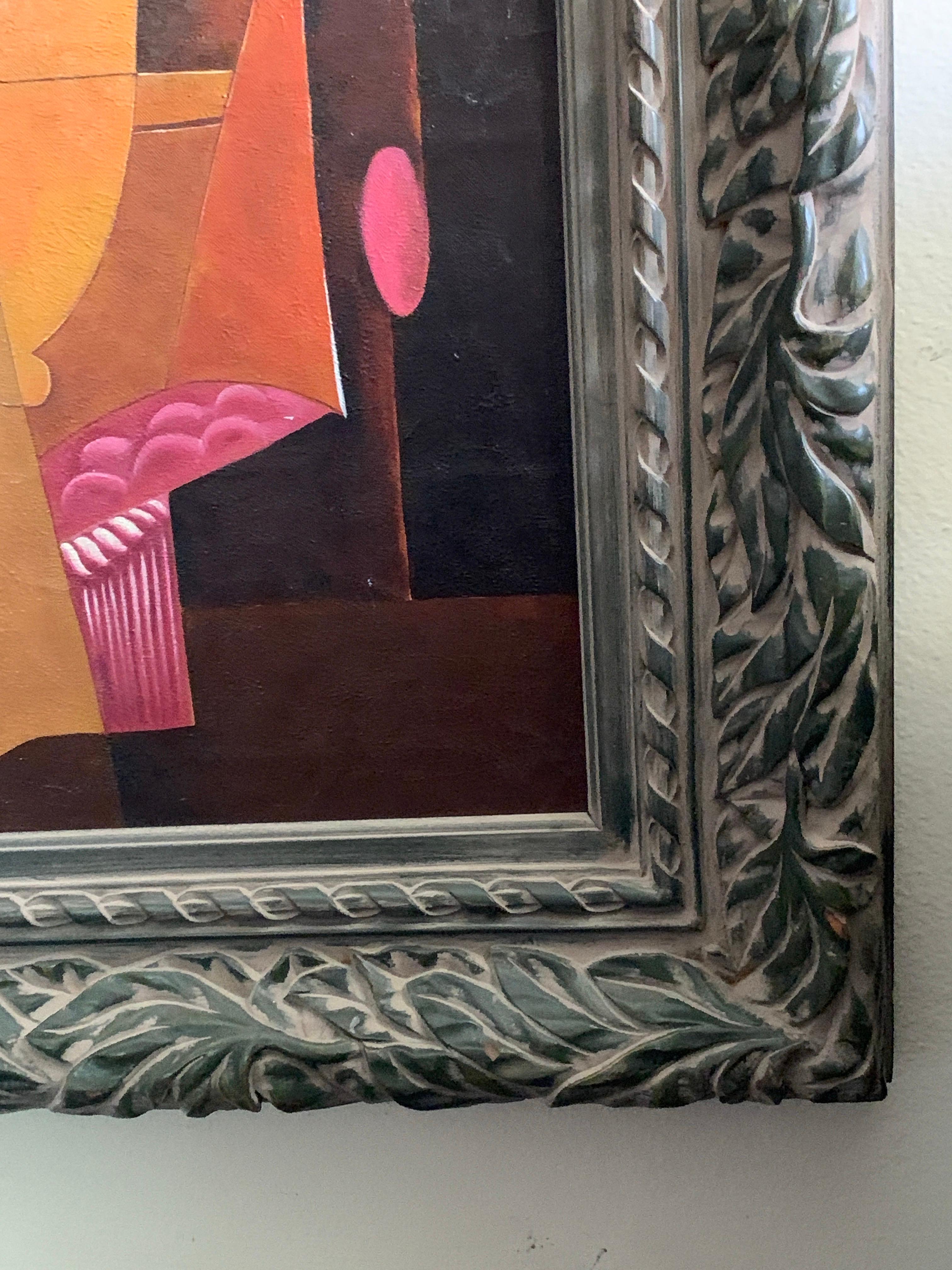 Peinture de style Picasso 