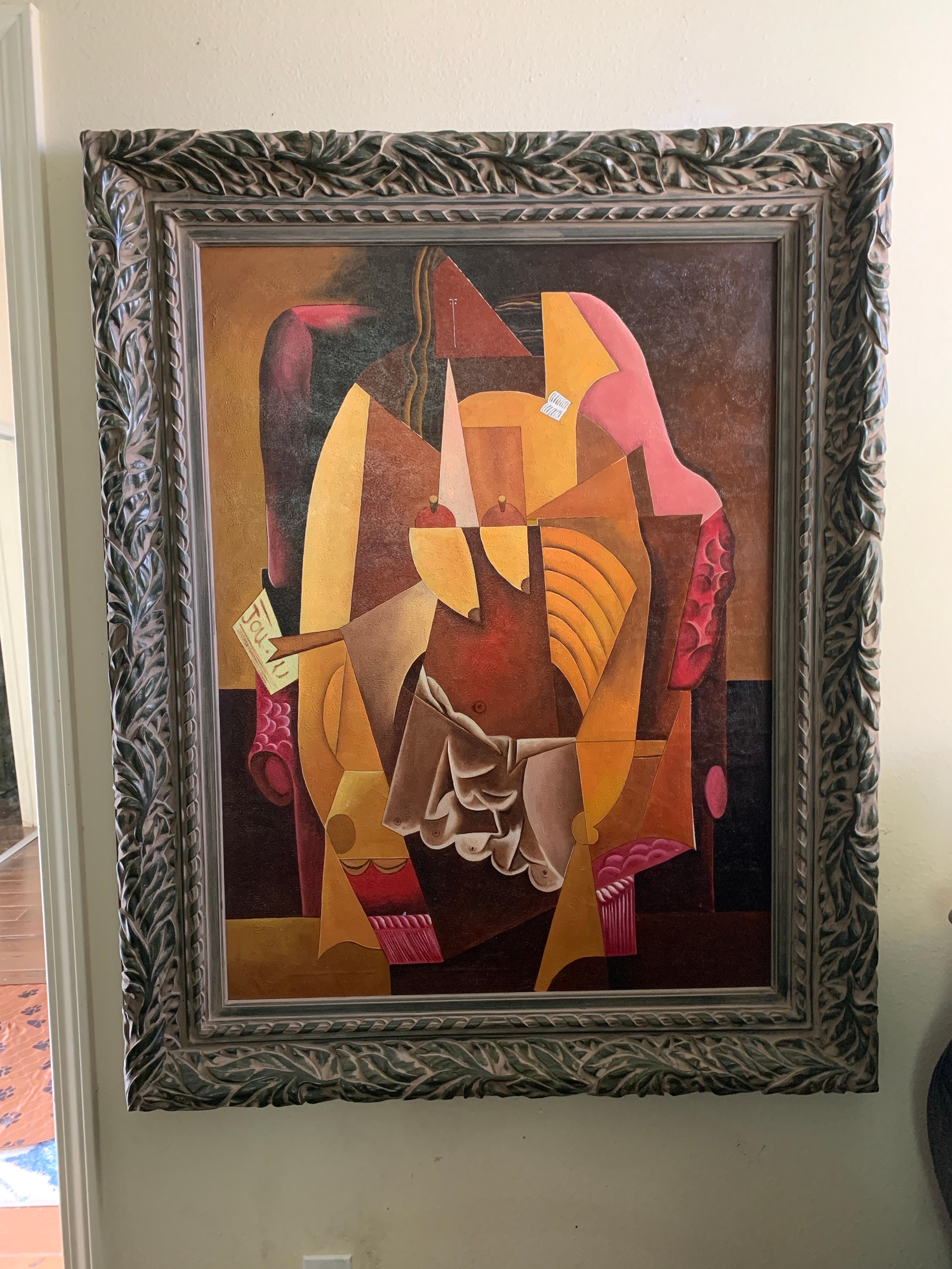 Peinture de style Picasso 
