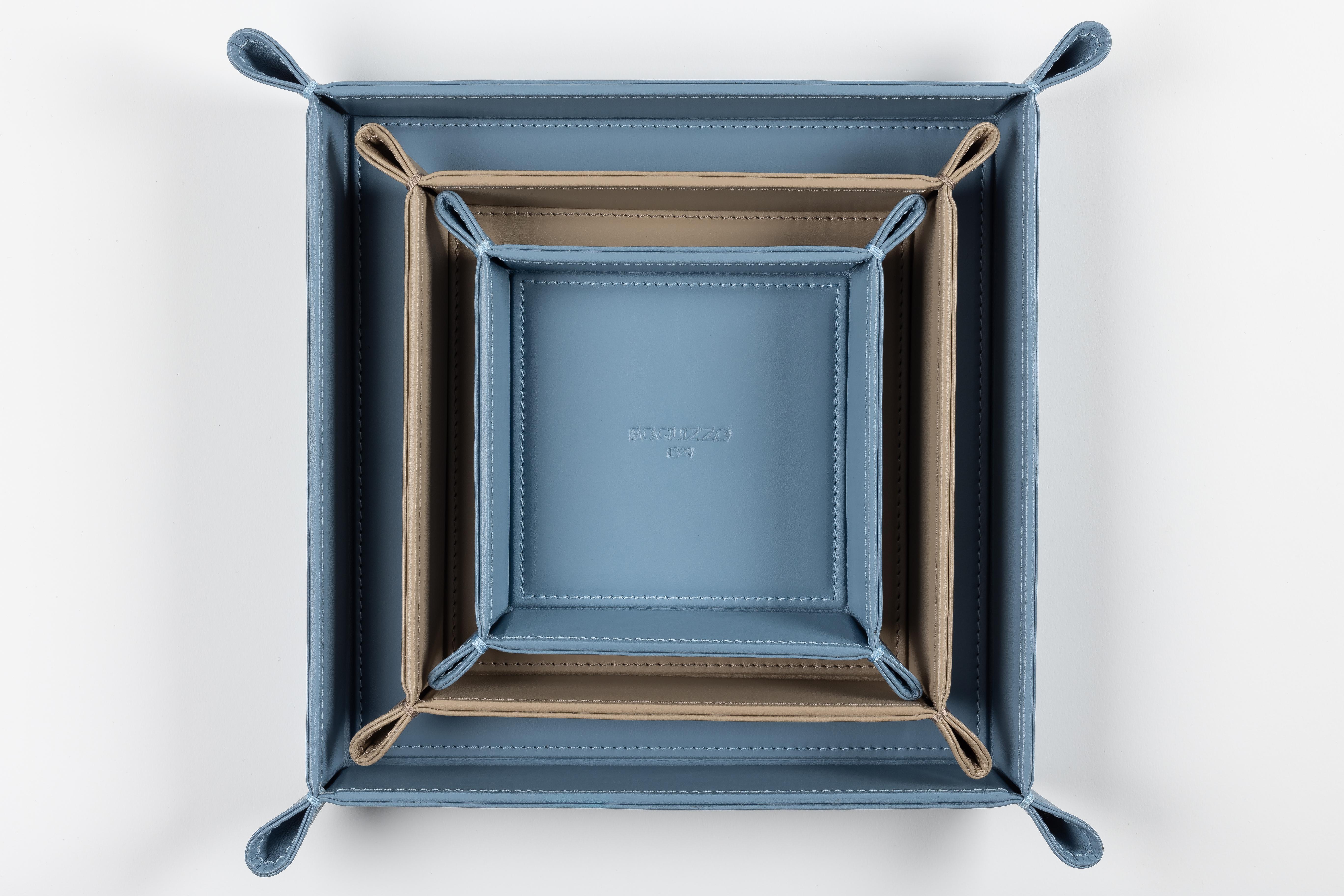 Fait main PICASSO Petites poches - Bleu Ciel en vente