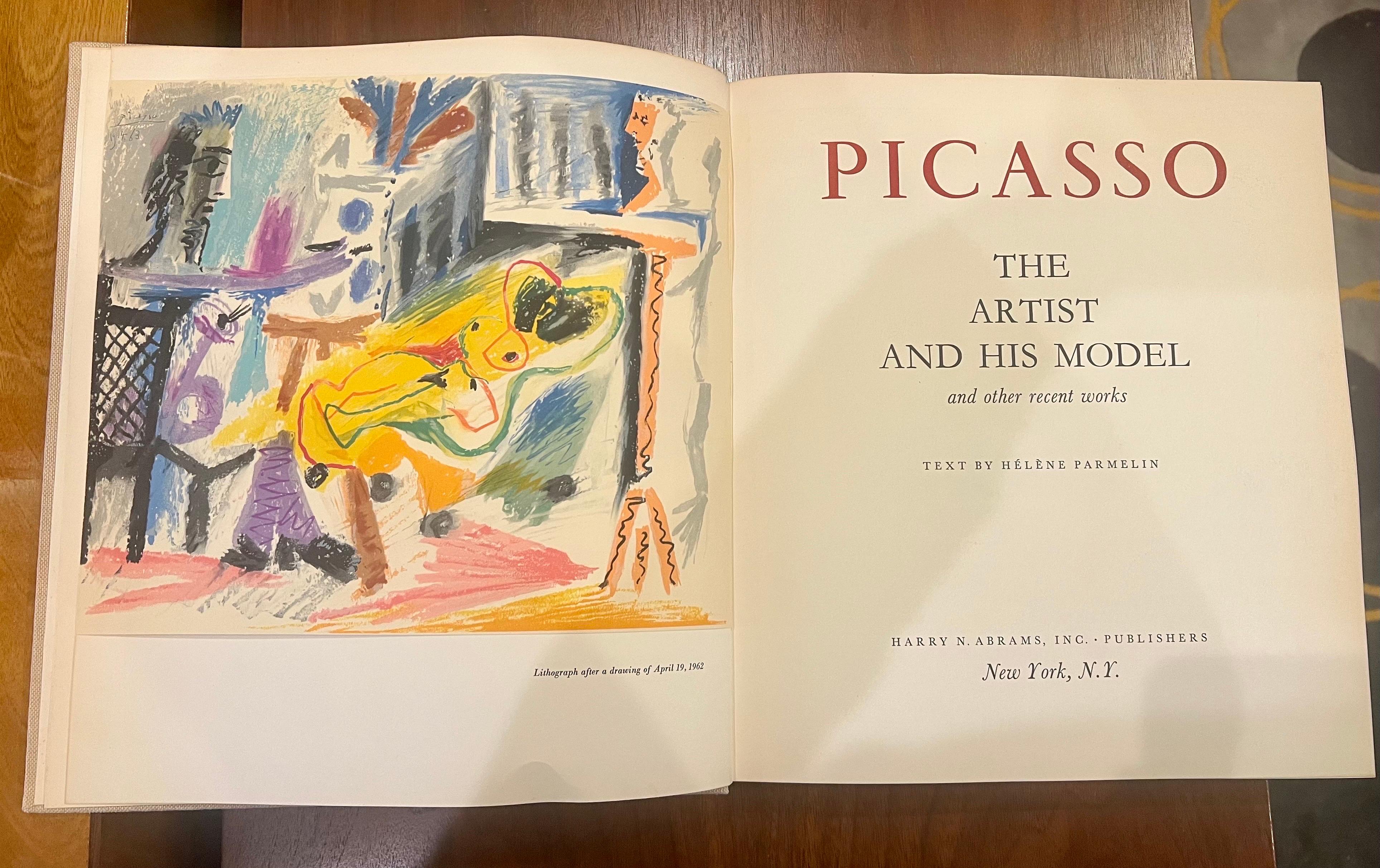 20th Century Picasso The Artist And His Model Book By Abrams Hard Cover With Lithos