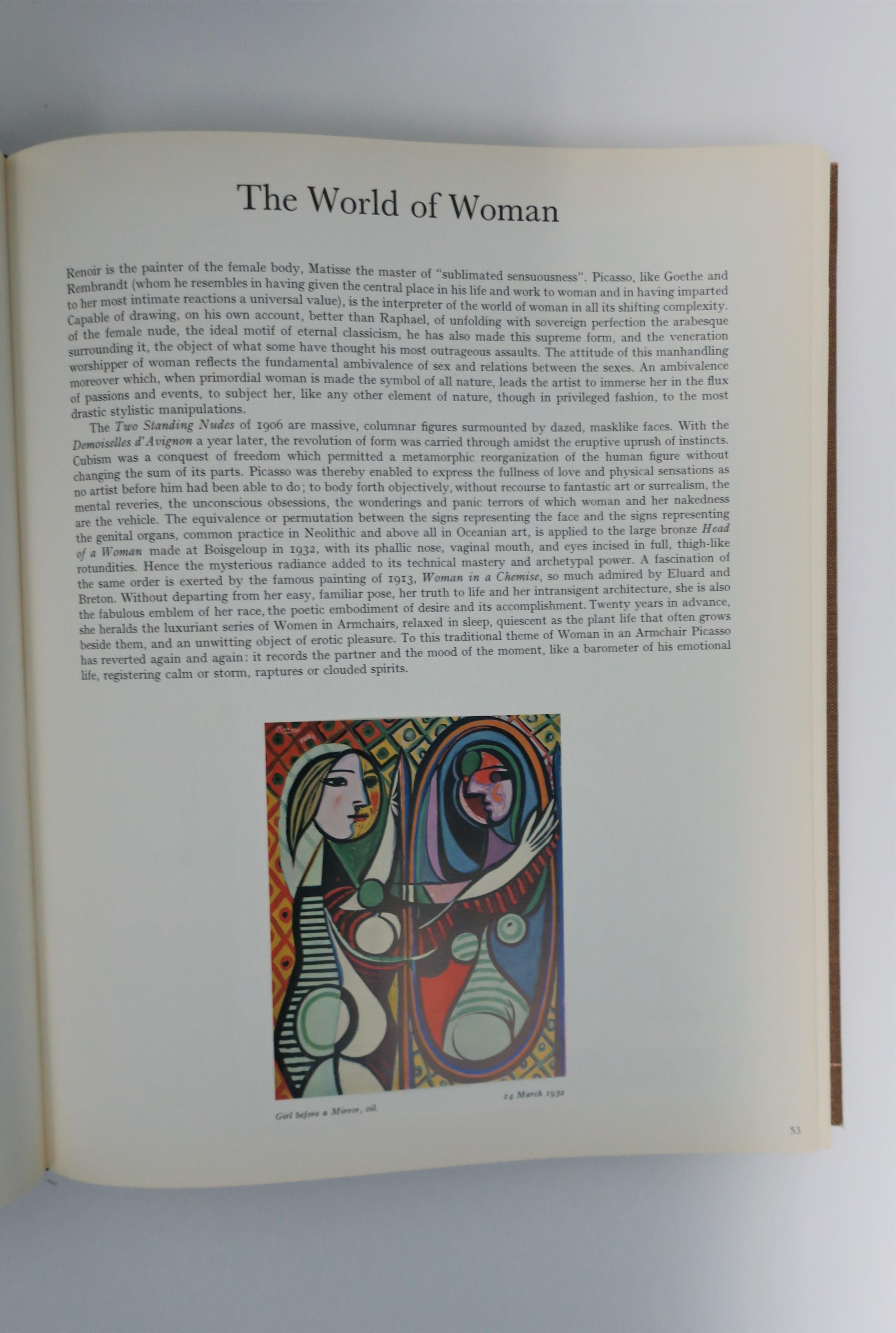 Picasso, The Artist of the Century, Library or Coffee Table Book, circa 1970s 1