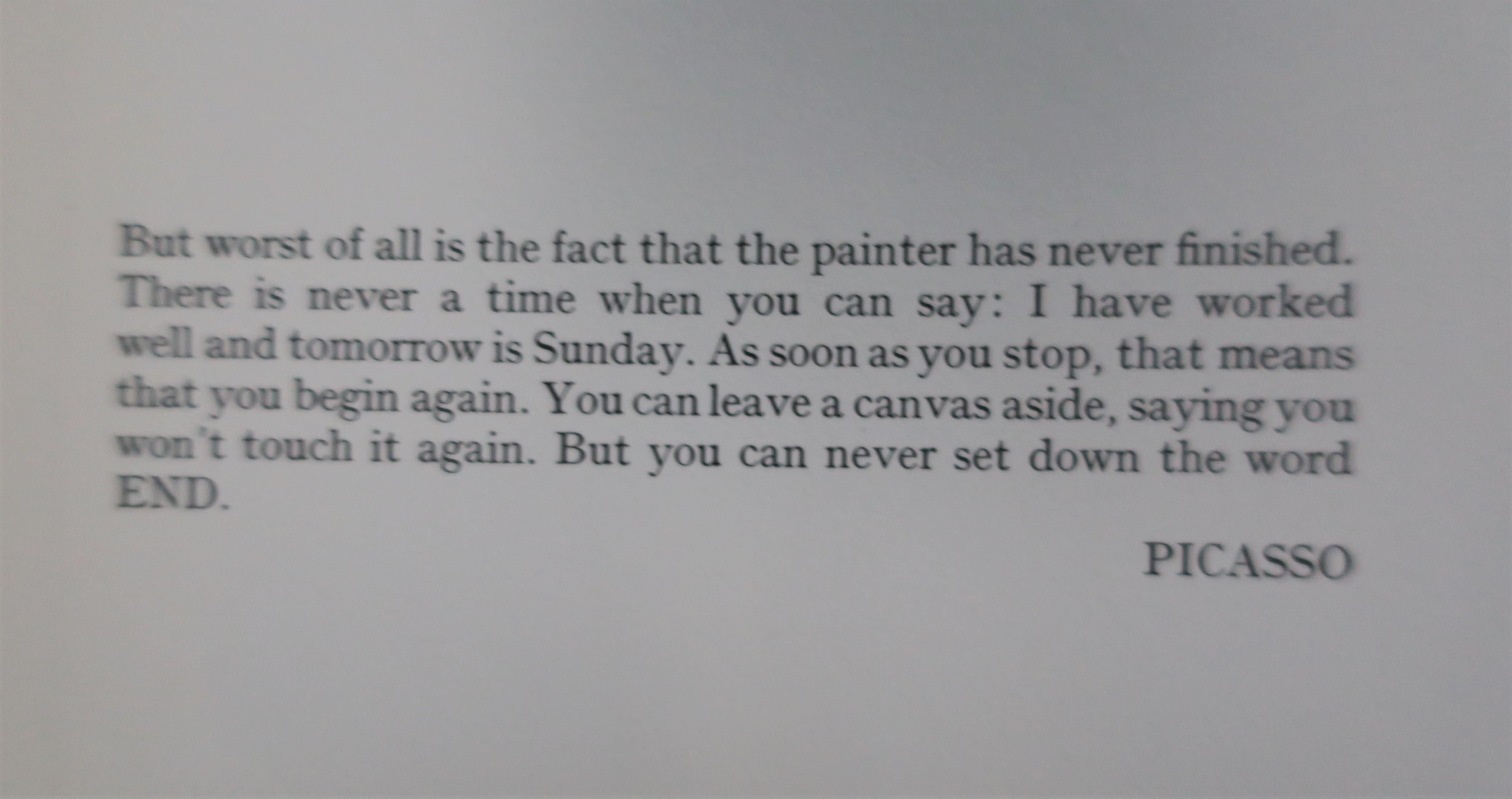 Picasso, The Artist of the Century, Library or Coffee Table Book, circa 1970s 7