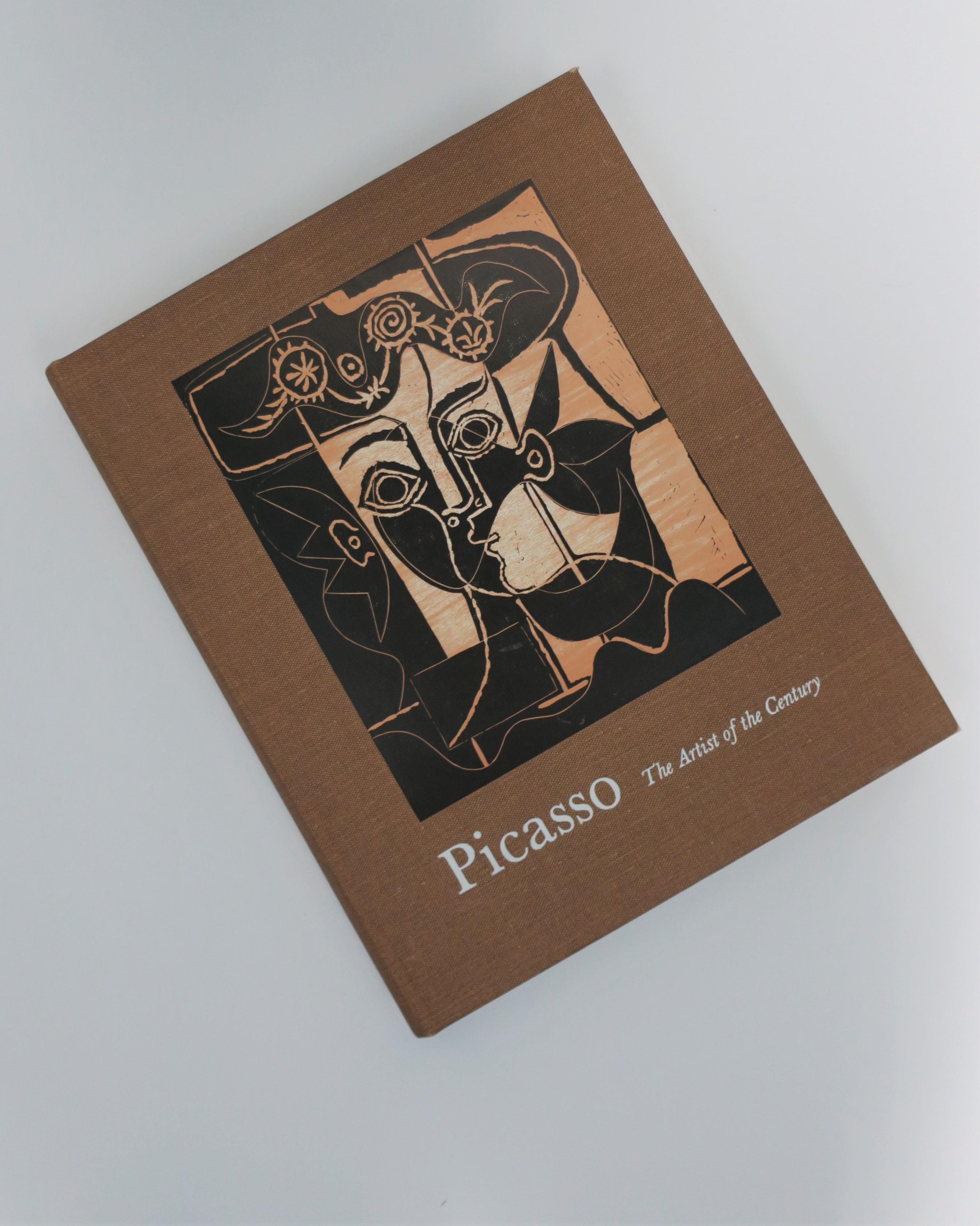 'Picasso', 'The Artist of the Century', library or coffee table book, 1972. A stunning book about Picasso with an incredible 
