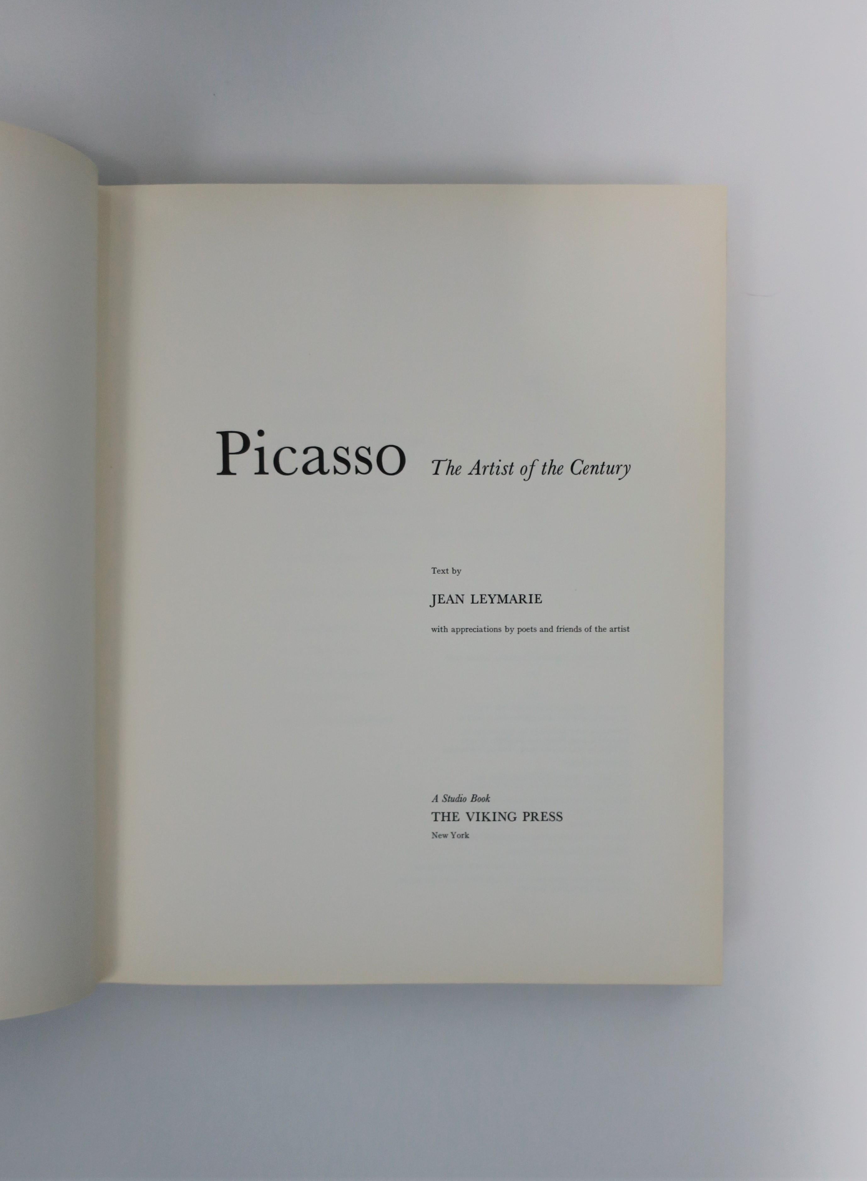 picasso coffee table book