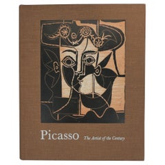 Picasso:: l'artiste du siècle:: livre de bibliothèque ou de table à café:: circa 1970