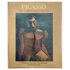 Livre d'art à couverture rigide The Cubist Years, 1907-1916, de Picasso