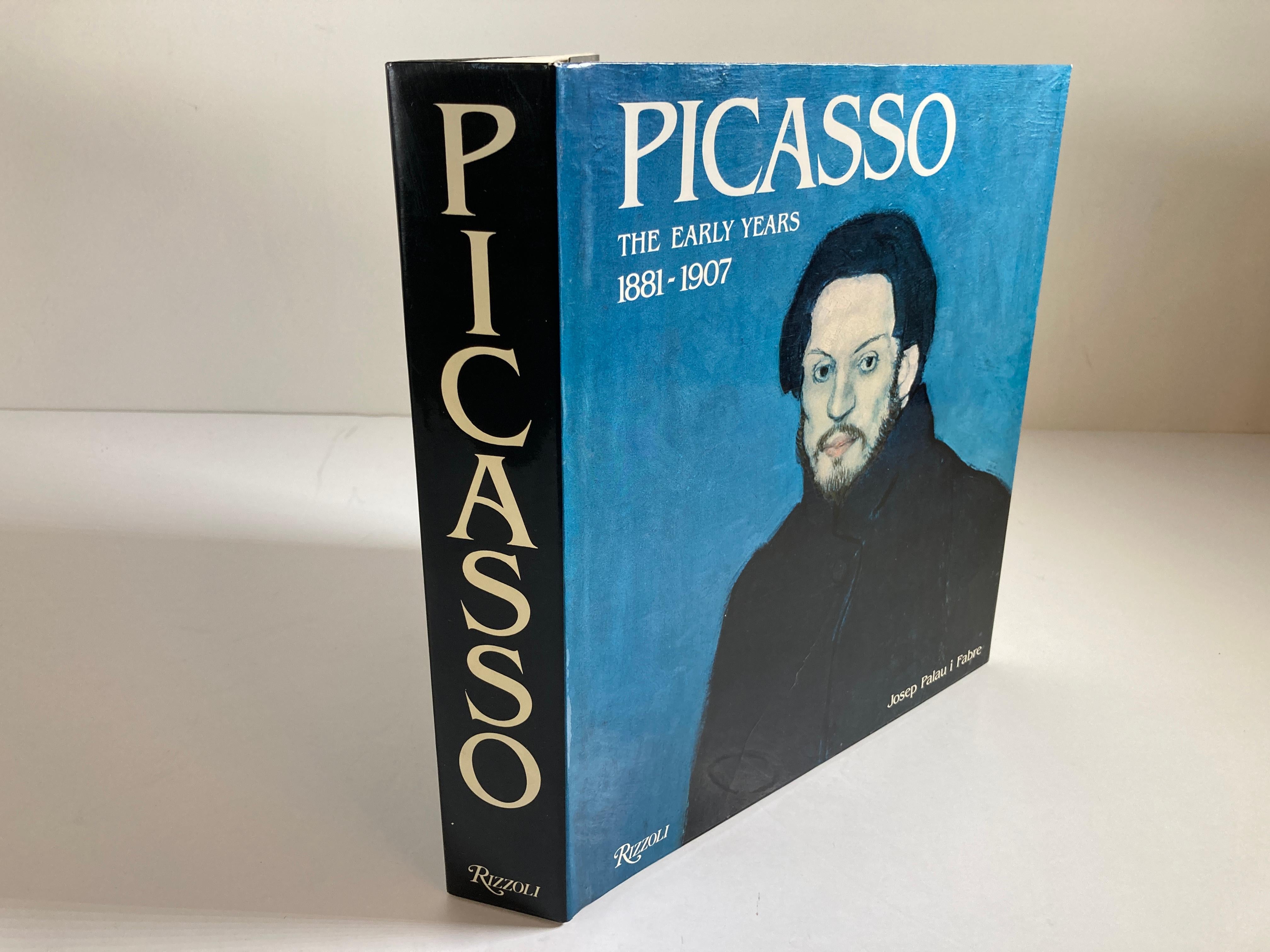 Papier Livre d'art « Picasso The Early Years 1881-1907 » de Palau i Fabre en vente