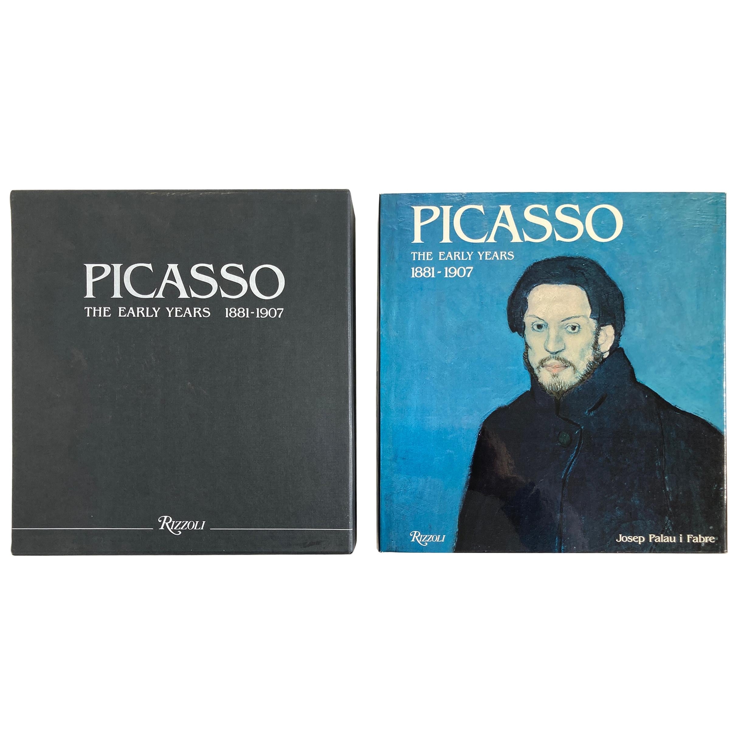 "Picasso The Early Years 1881-1907" Art Book by Palau i Fabre For Sale