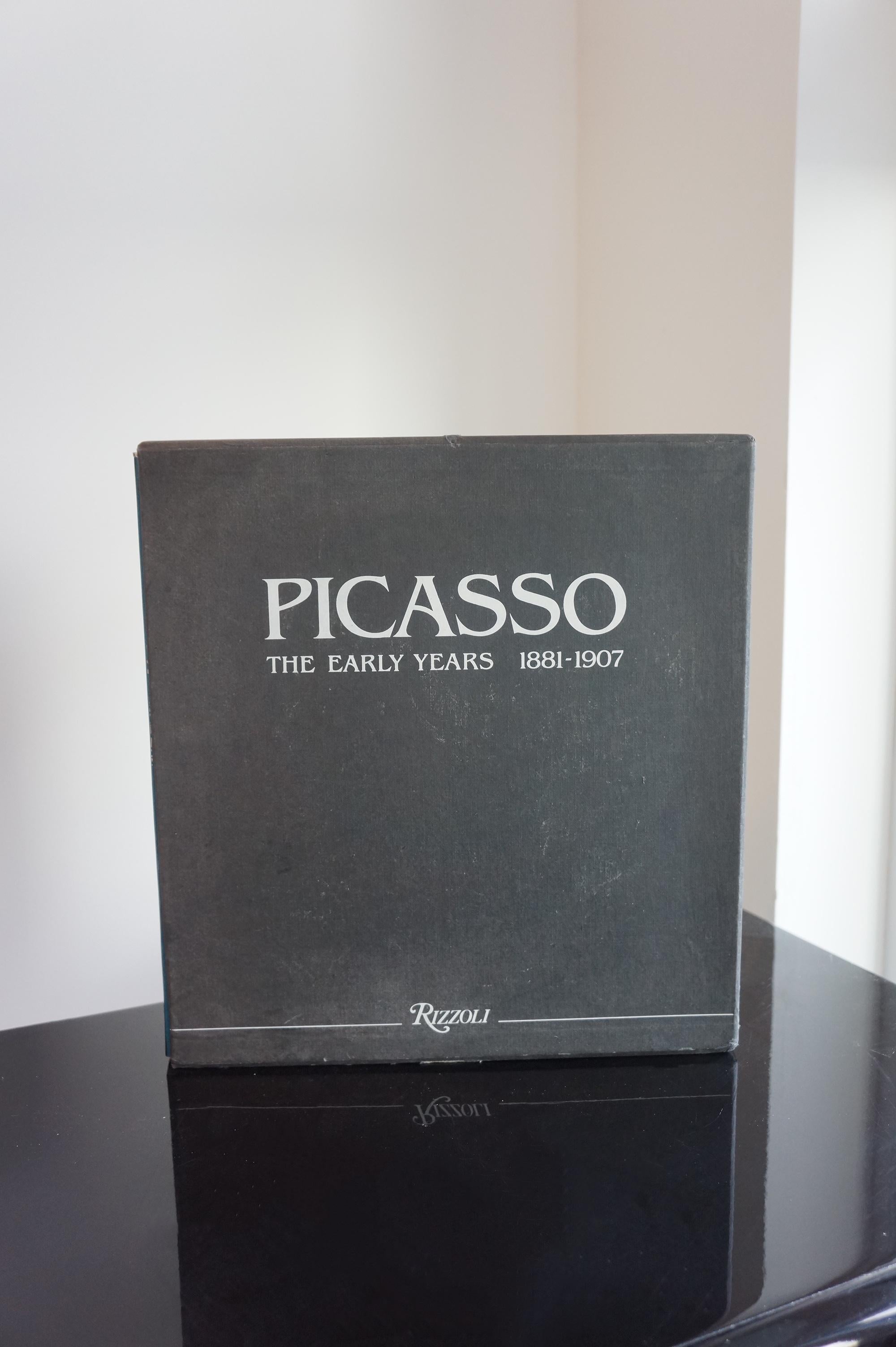 'Picasso The Early Years 1881-1907' Gebundenes Kunstbuch von Palau i Fabre  im Zustand „Gut“ im Angebot in Toronto, ON