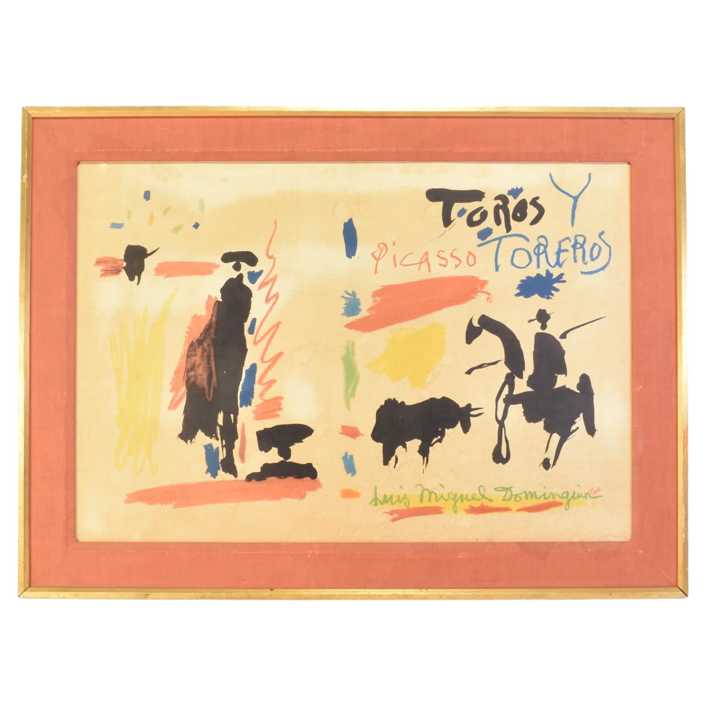 Picasso, Toros Y Toreros Framed