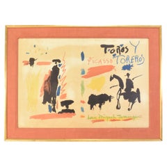 Picasso, Toros Y Toreros Framed