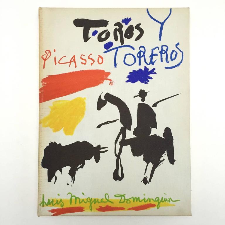 Picasso Toros y Toreros-  true 1st French Edition 1961 In Good Condition For Sale In London, GB