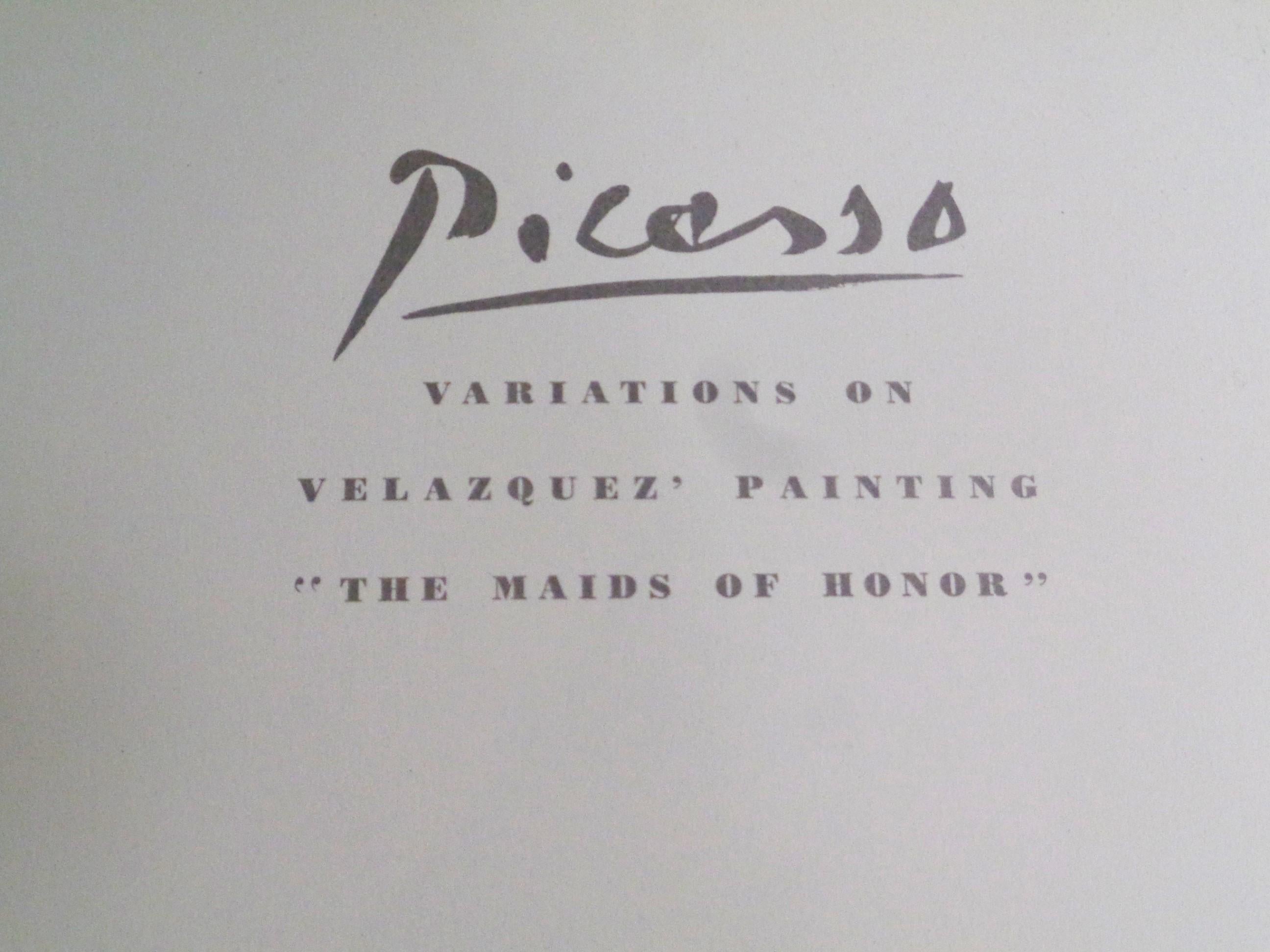 Les variations de Picasso sur le tableau de Velazquez 