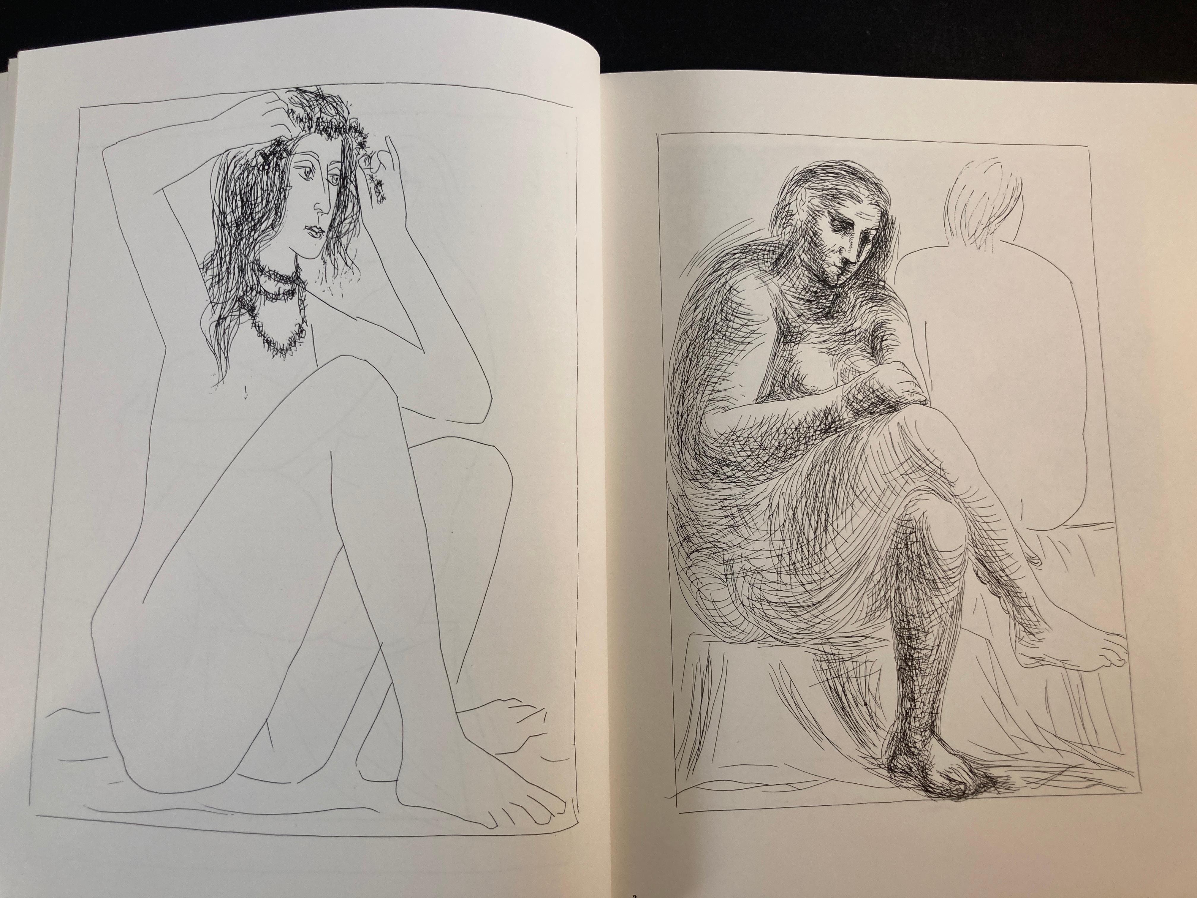 European Picasso's Vollard Suite Book by Pablo Picasso For Sale