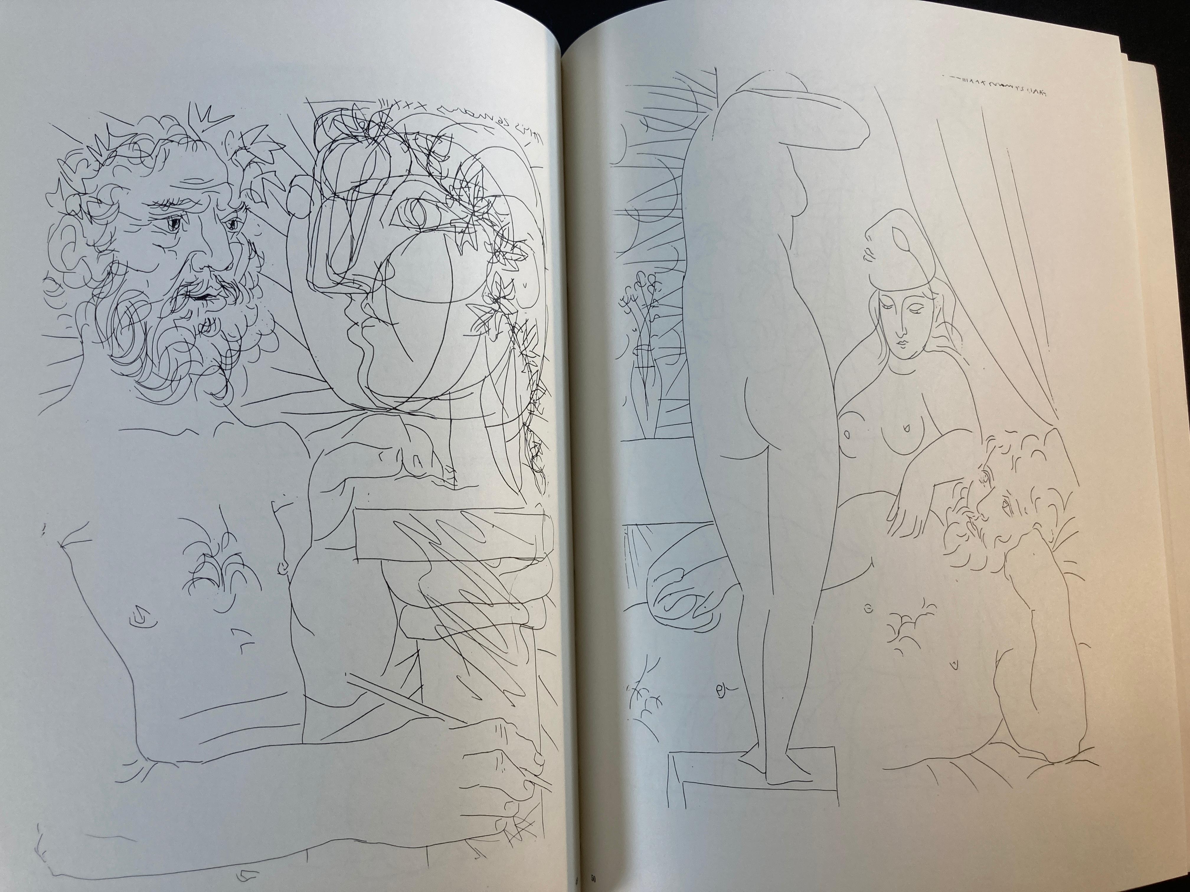 20th Century Picasso's Vollard Suite Book by Pablo Picasso For Sale