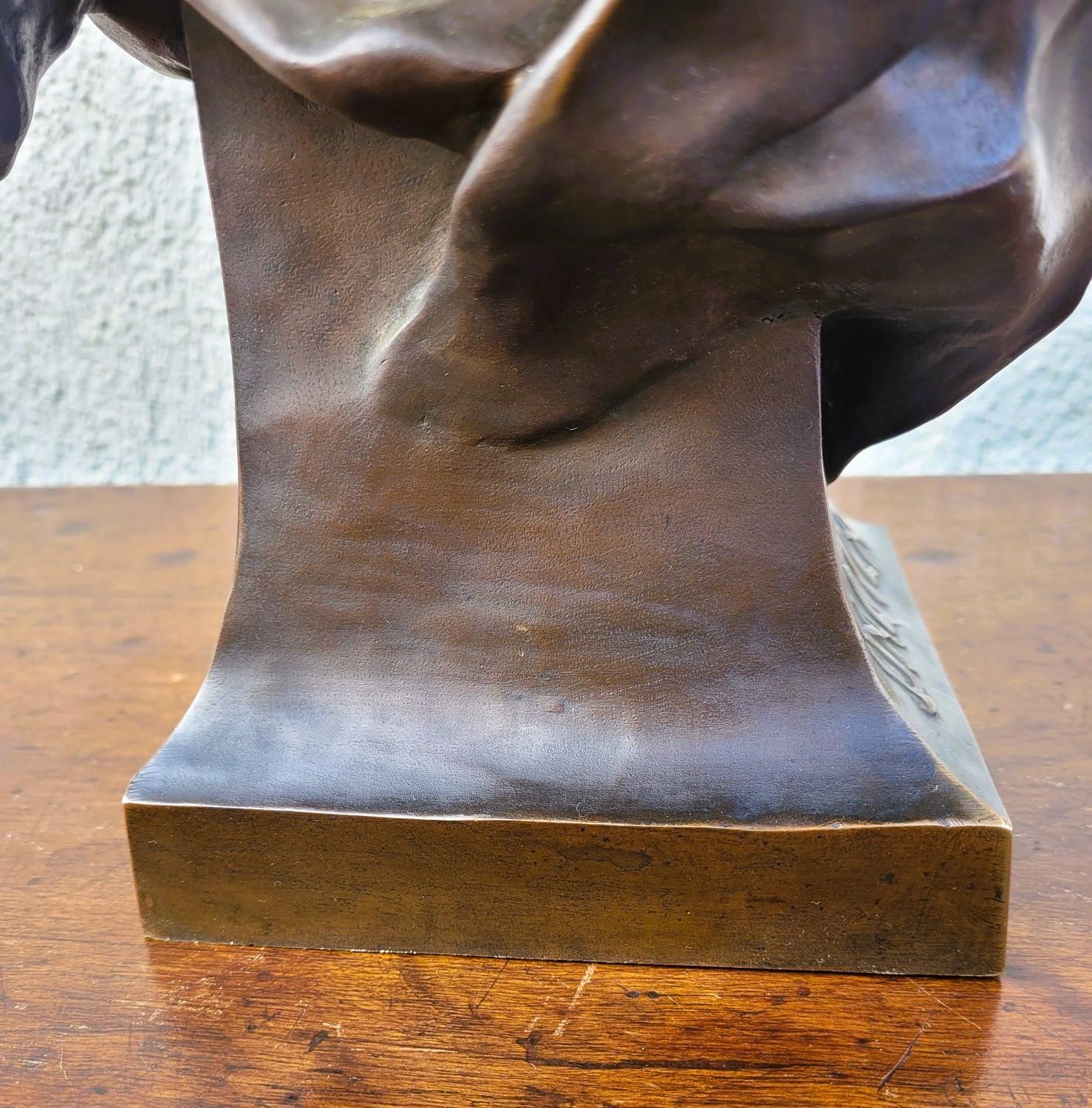Picault - Dalila, scultura in bronzo firmata, fine XIX secolo in vendita 10