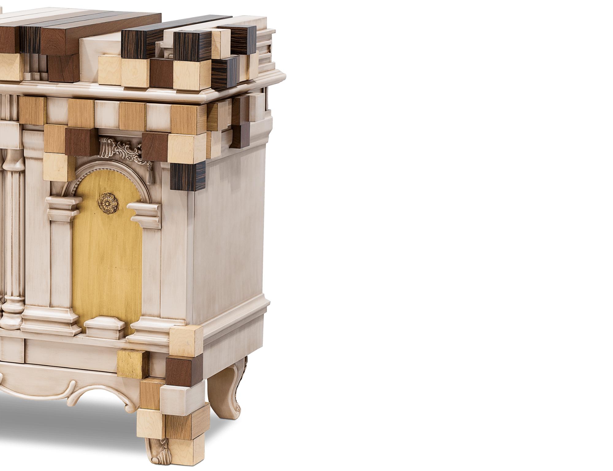 Soho Sideboard named the first collection of Boca do Lobo, boosting its first international steps. It was presented for the first time in London, one of the biggest and international stages of design. The attitude and irreverence reflected by this