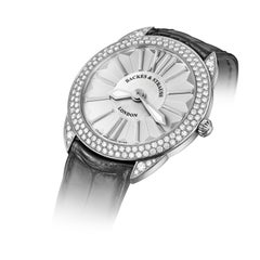 Piccadilly Renaissance 33 Luxury Diamond Watch for Women, White Gold