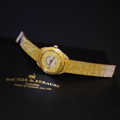 Piccadilly Renaissance Ballerina Jonquil 33 Luxury Diamond Watch for Women