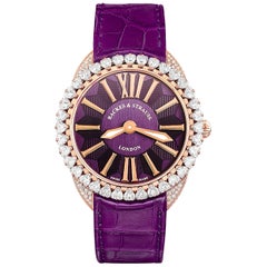 Piccadilly Renaissance Diamond Heart 40 Luxury Diamond Watch for Women