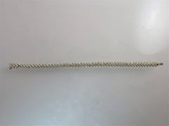 Picchiotti 18 Karat Yellow Gold Three-Row Diamond Bracelet