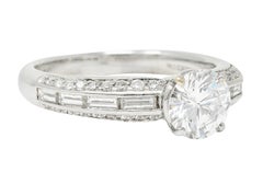 Picchiotti 1.96 Carats Diamond 18 Karat White Gold Engagement Ring GIA