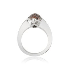 Picchiotti Cocktail Rainbow of Cognac Diamonds and Yellow and Orange Sapphires