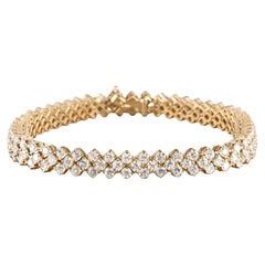 Bracciale con diamanti Picchiotti - Oro giallo 18 carati