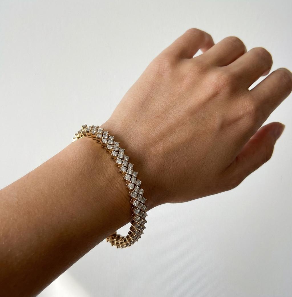 Picchiotti Diamond Bracelet – 18k Yellow Gold - image 3