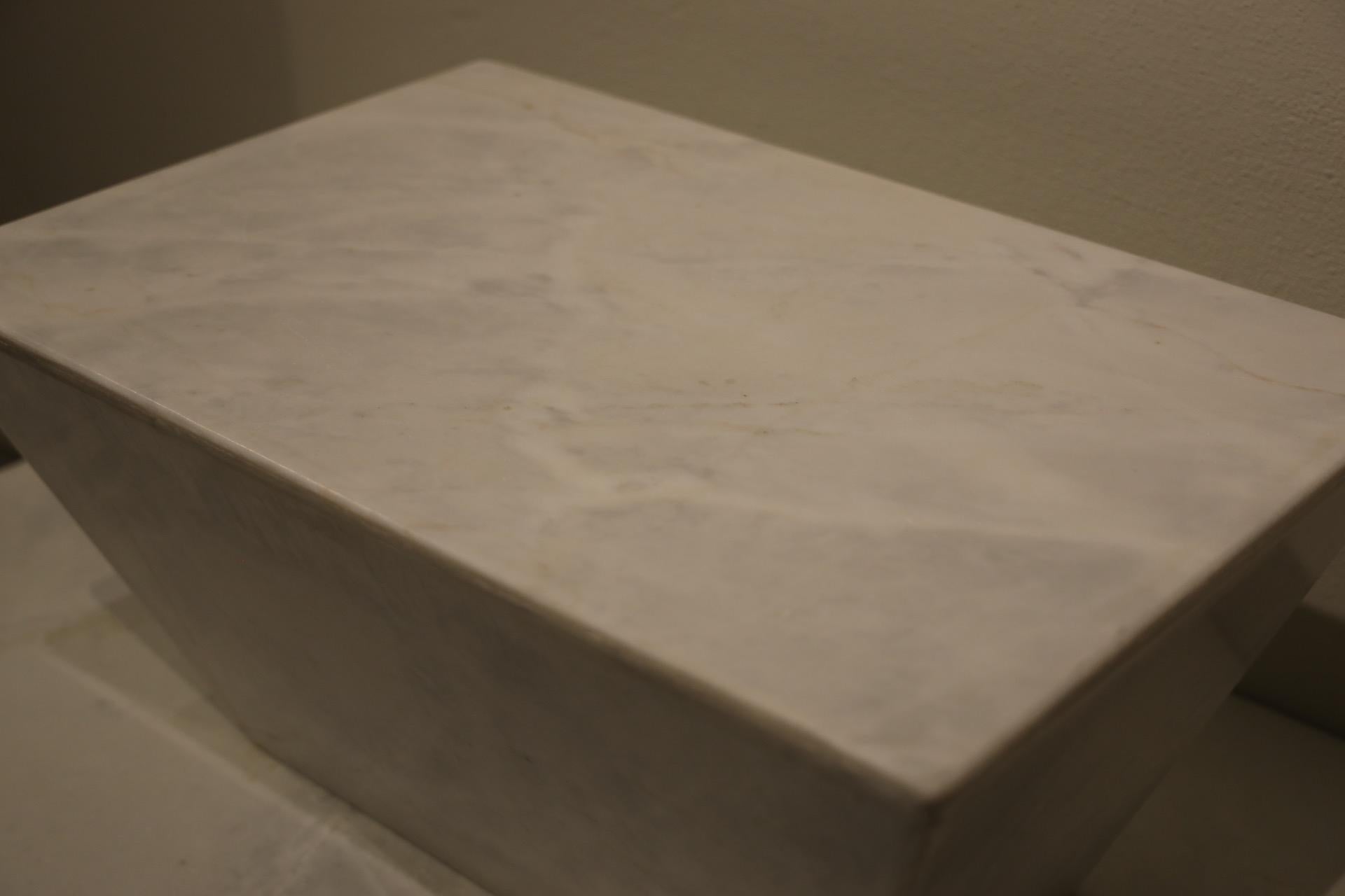 Table basse Piccola Carrara en vente 3