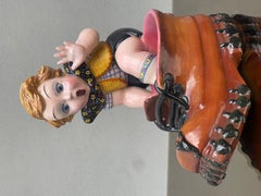 Piccola Ceramica Anni 50, Mid Century, Ceramic, 50s, Ceramic Figure