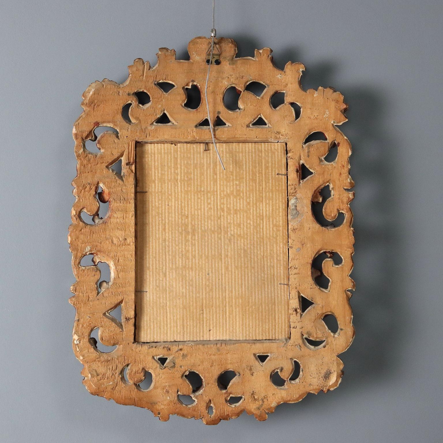 Small Baroque Frame Italy 17th Century For Sale 4