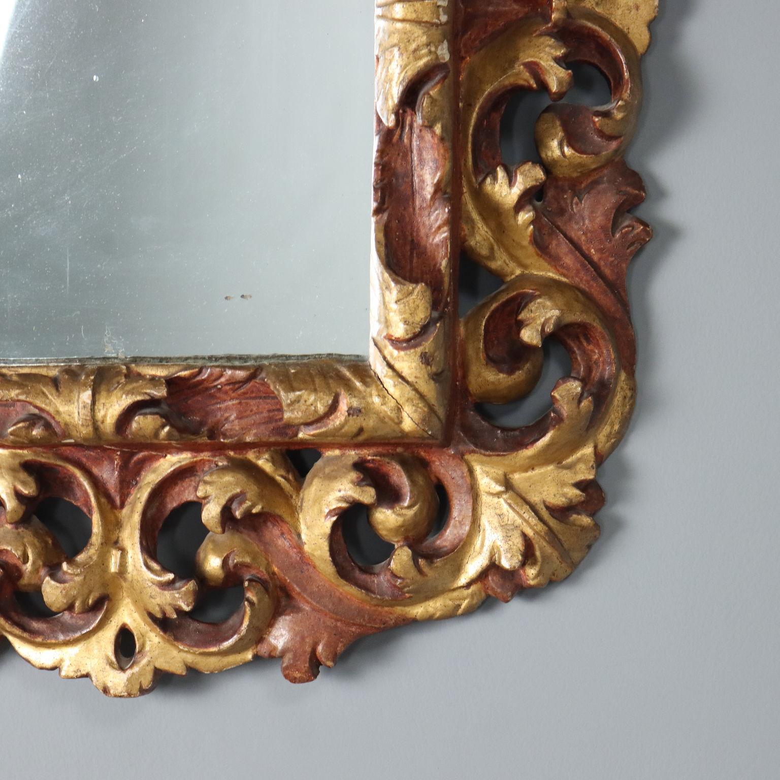 Wood Small Baroque Frame Italy 17th Century For Sale