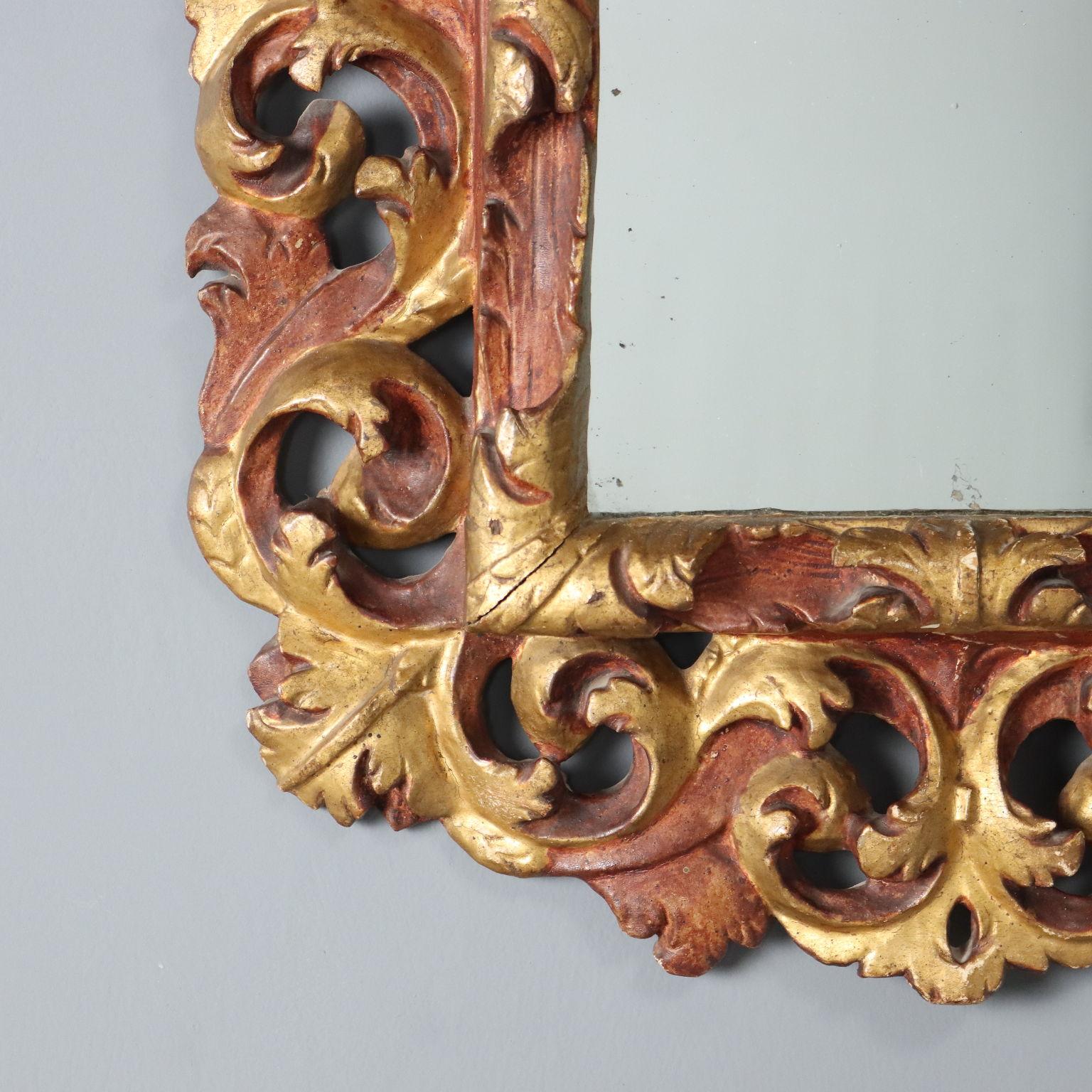 Small Baroque Frame Italy 17th Century For Sale 1