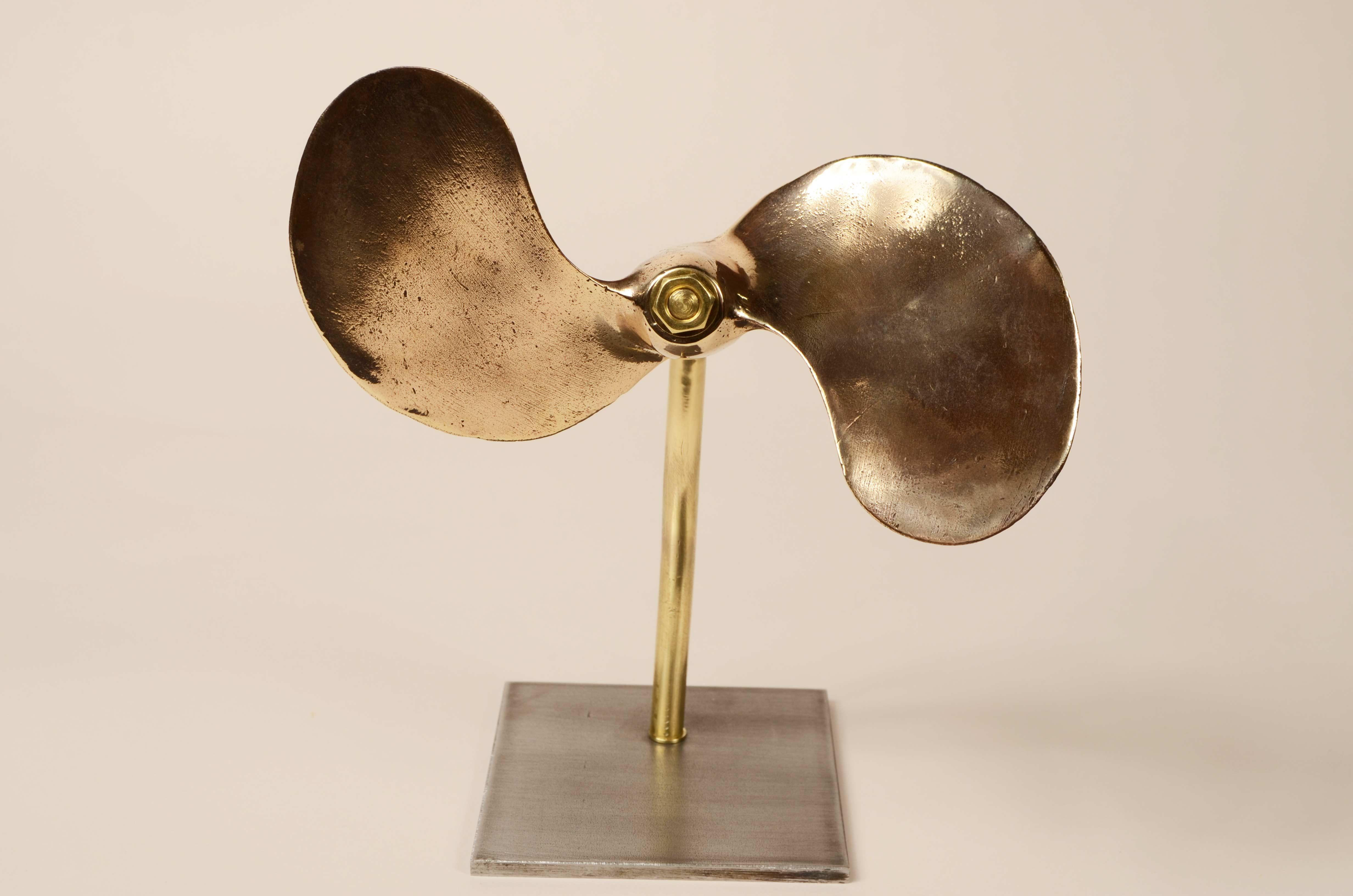 Mid-20th Century Small propeller  bronze bipalas, British manufacture of the 1930s For Sale