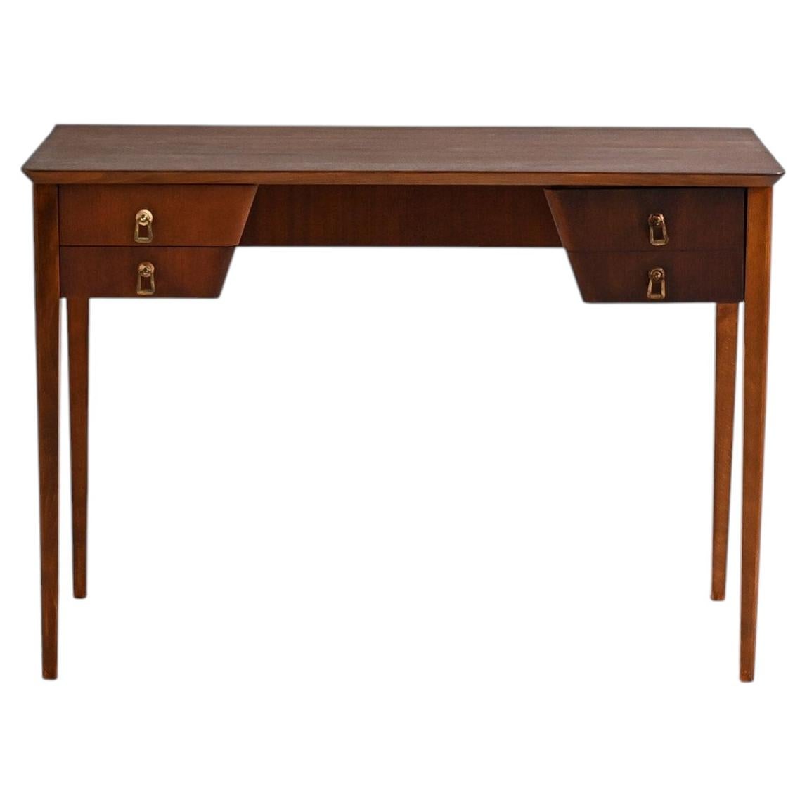 Small mahogany desk from the 1950s-60s