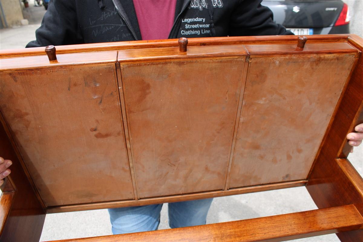 Piccola Scrivania in Noce e laminato con Cassetti Gio Ponti 1950 con Autentica In condizioni buone in vendita a Palermo, Sicily