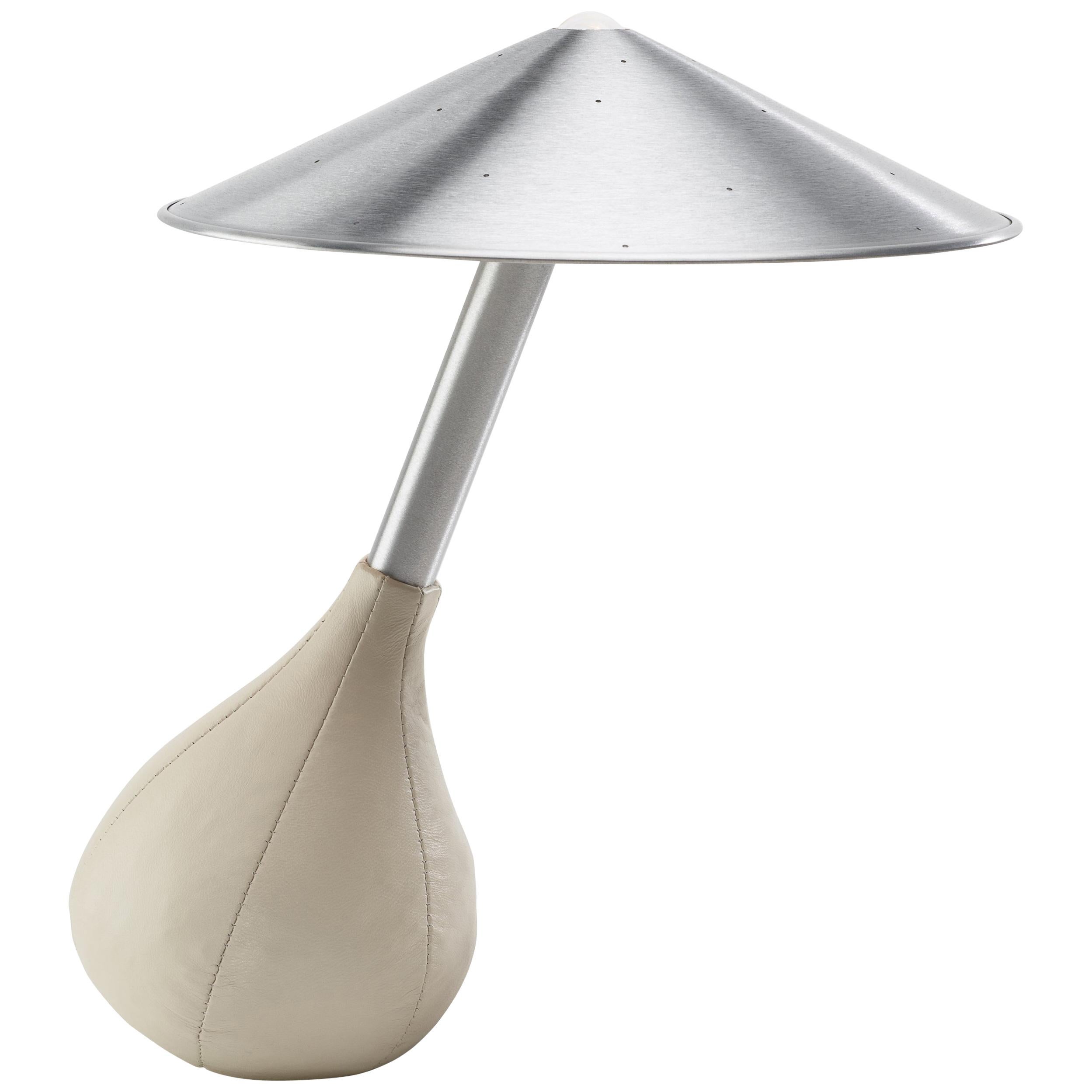 Piccola Table Lamp in Ivory by Pablo Designs