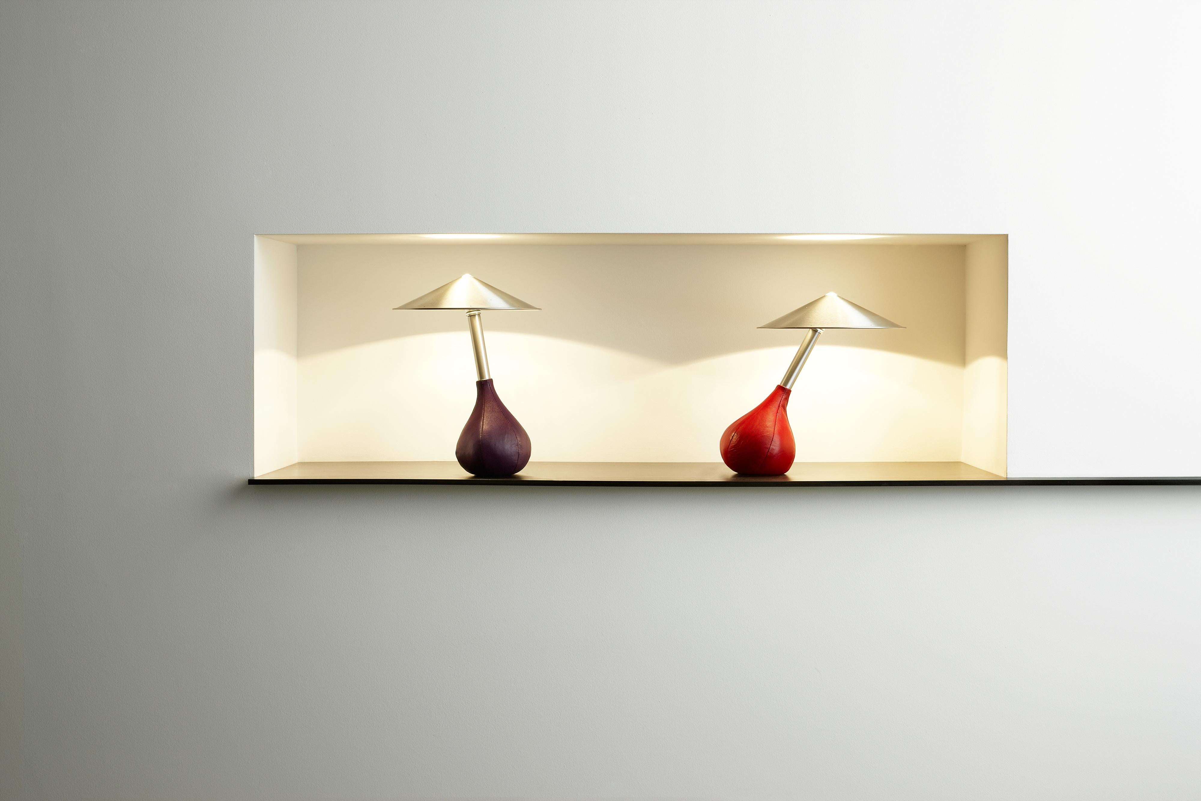 Modern Piccola Table Lamp in Mustard by Pablo Designs