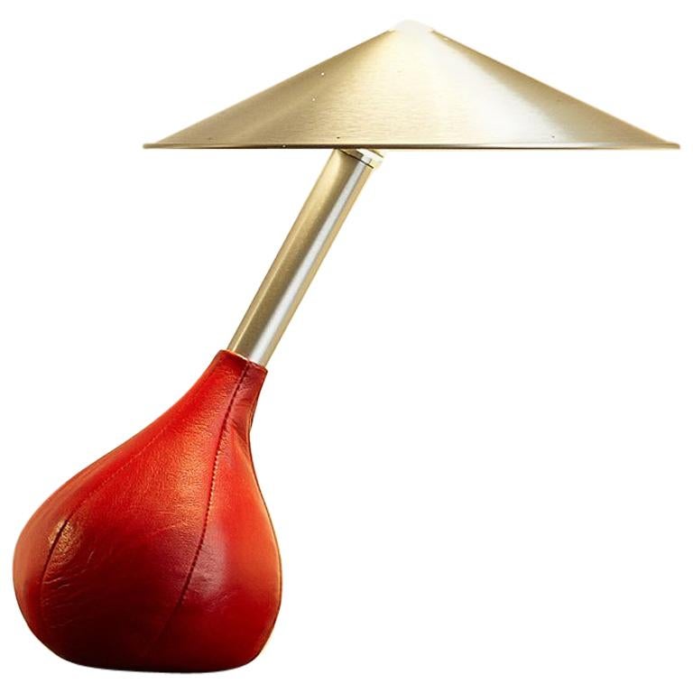 Piccola Table Lamp in Red by Pablo Designs For Sale