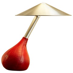 Piccola Table Lamp in Red by Pablo Designs