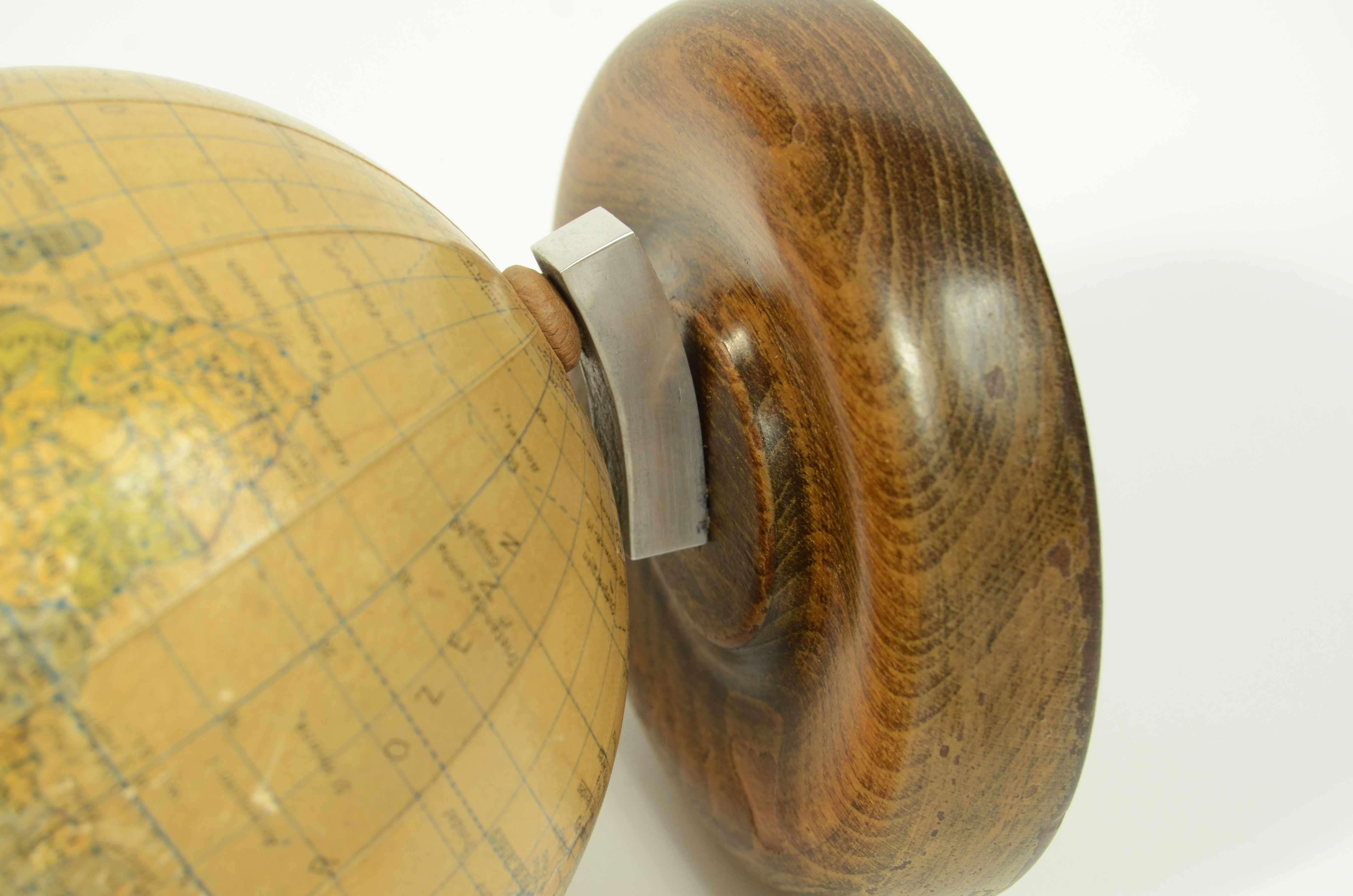Piccolo globo terrestre edito da Räths Politischer Erdglobus DDR anni '50 im Angebot 10