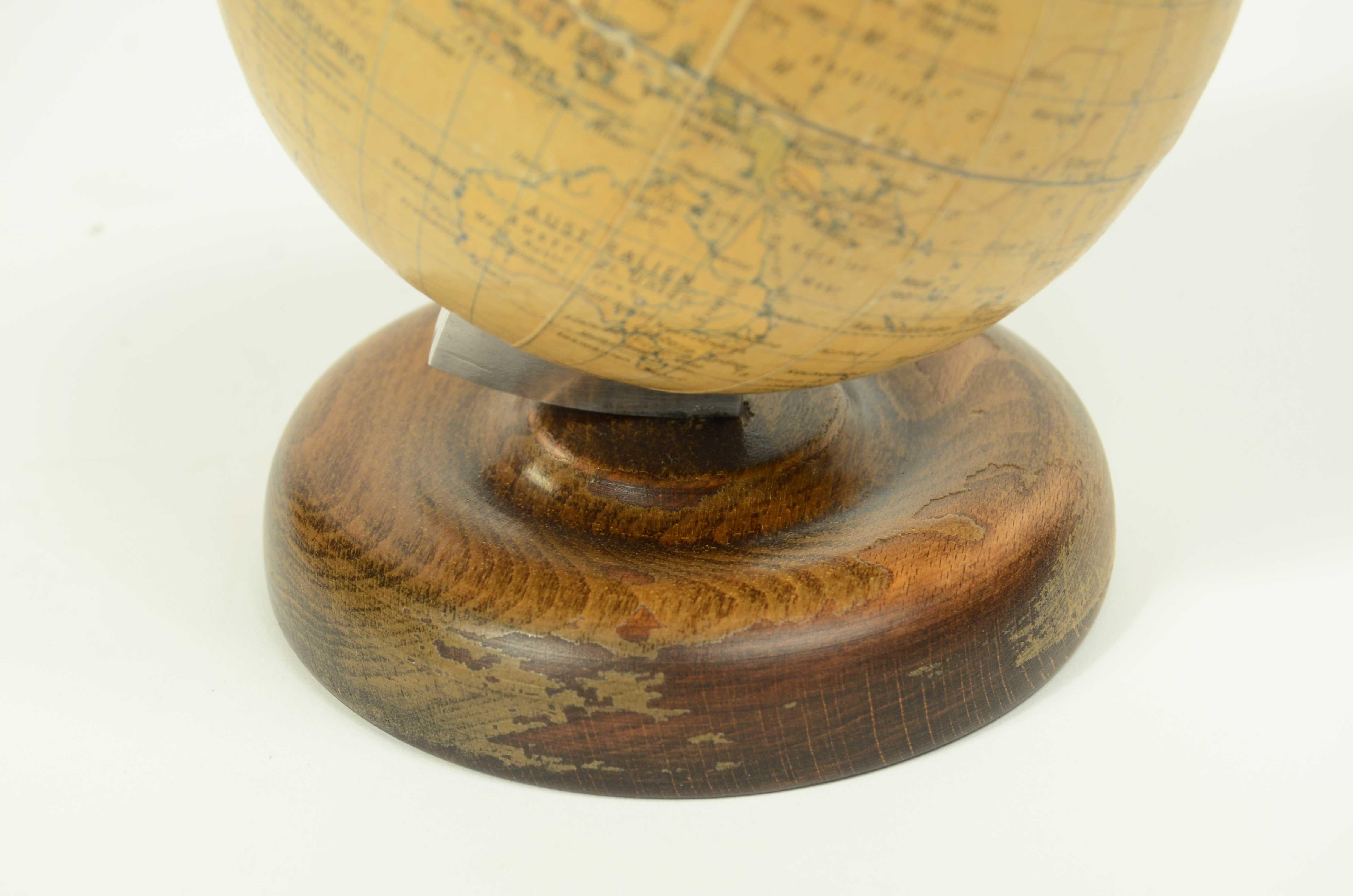 Piccolo globo terrestre edito da Räths Politischer Erdglobus DDR anni '50 im Angebot 4